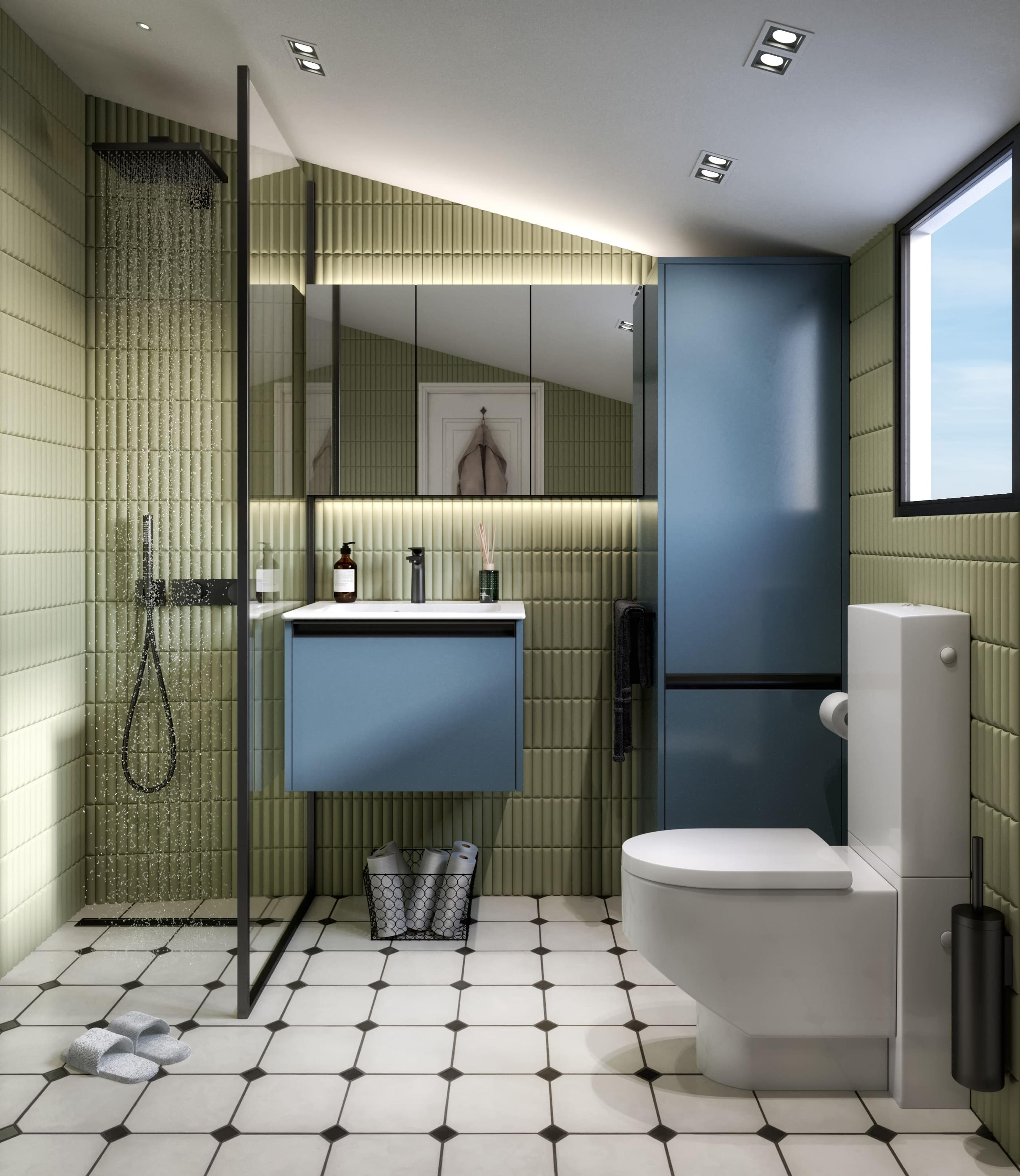 Bathroom render, Prahovska