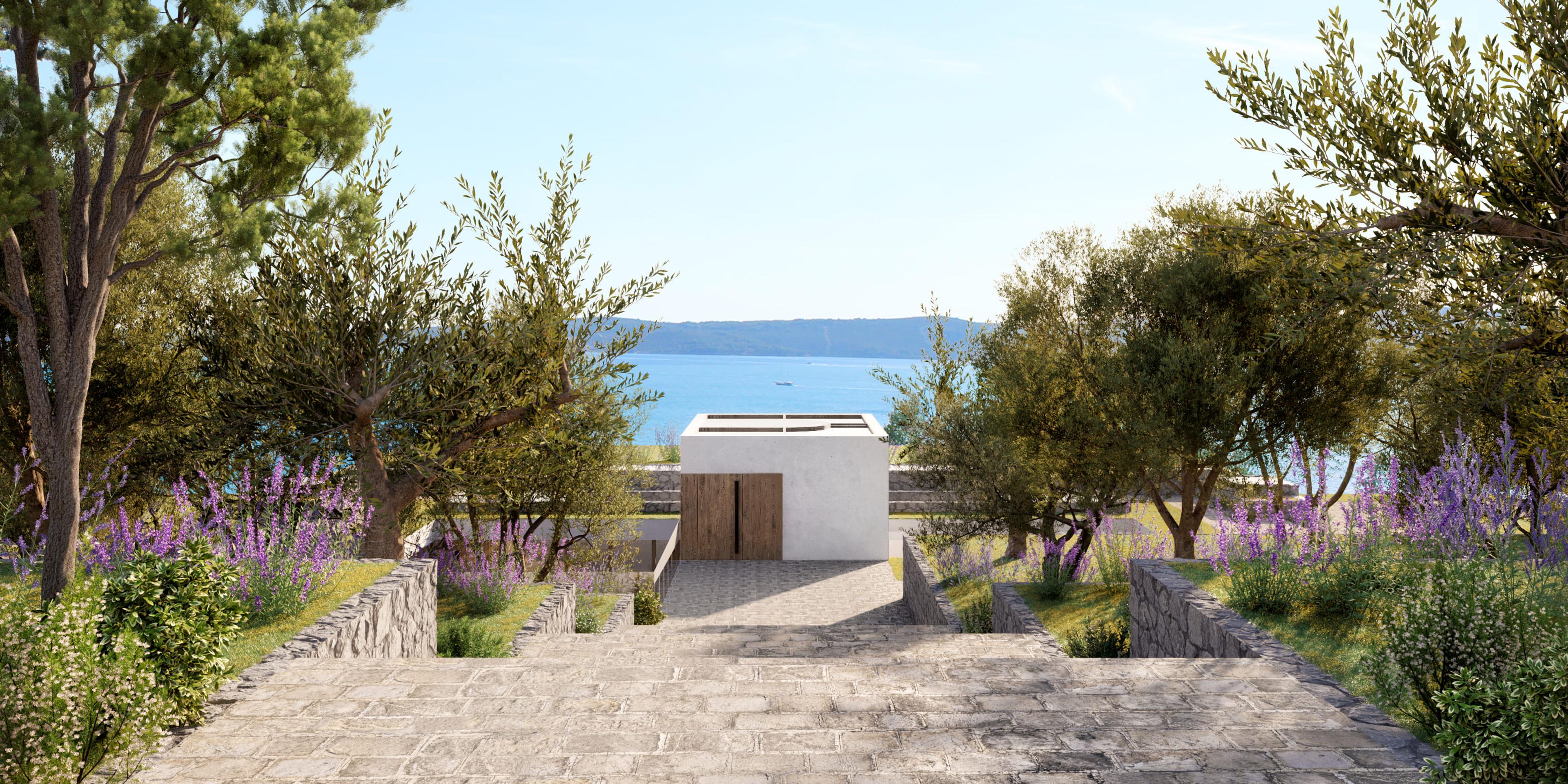 Villa 3 render, Hotel Junce Ravan