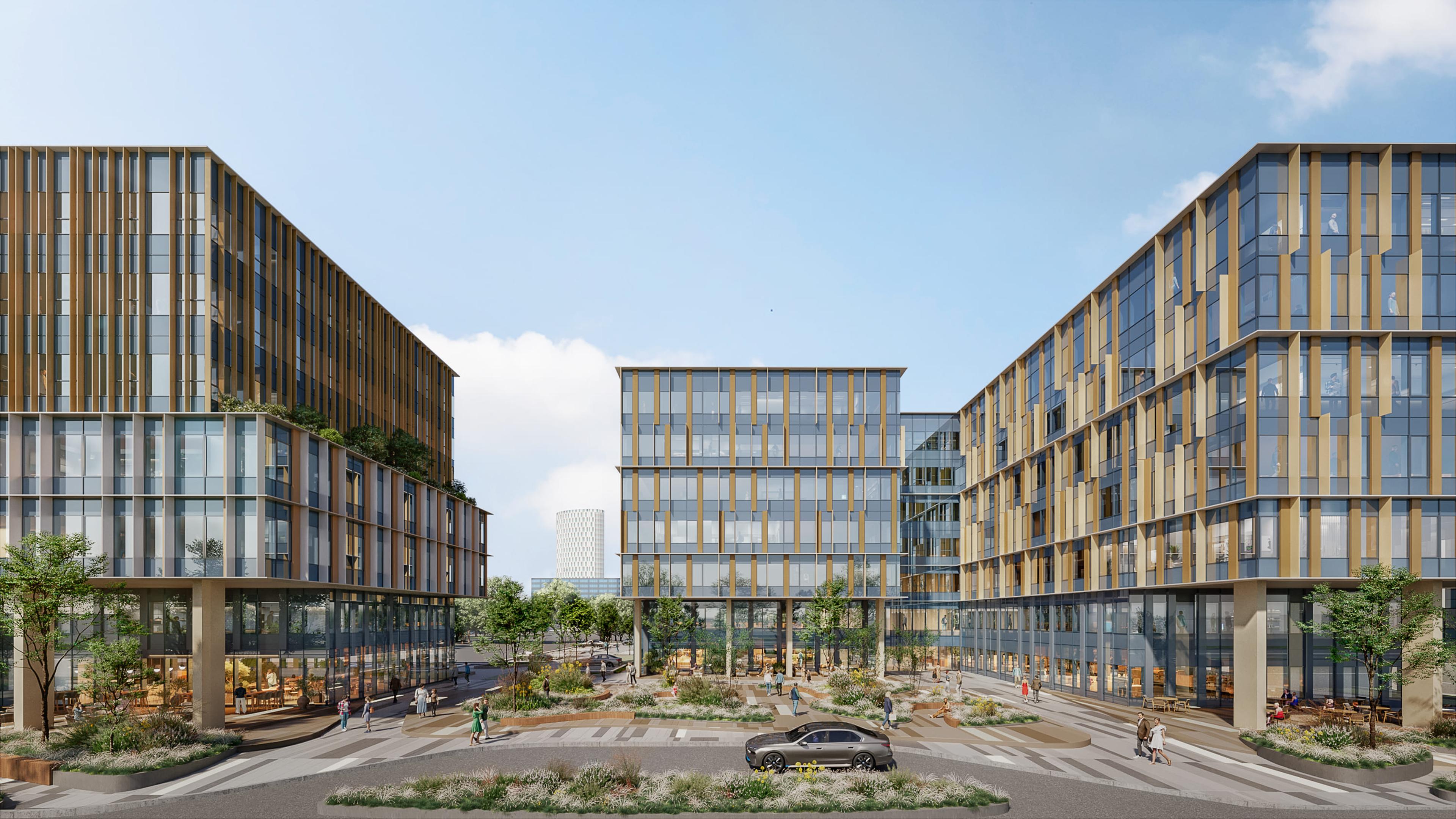 Exterior render from another angle, Matrix Project
