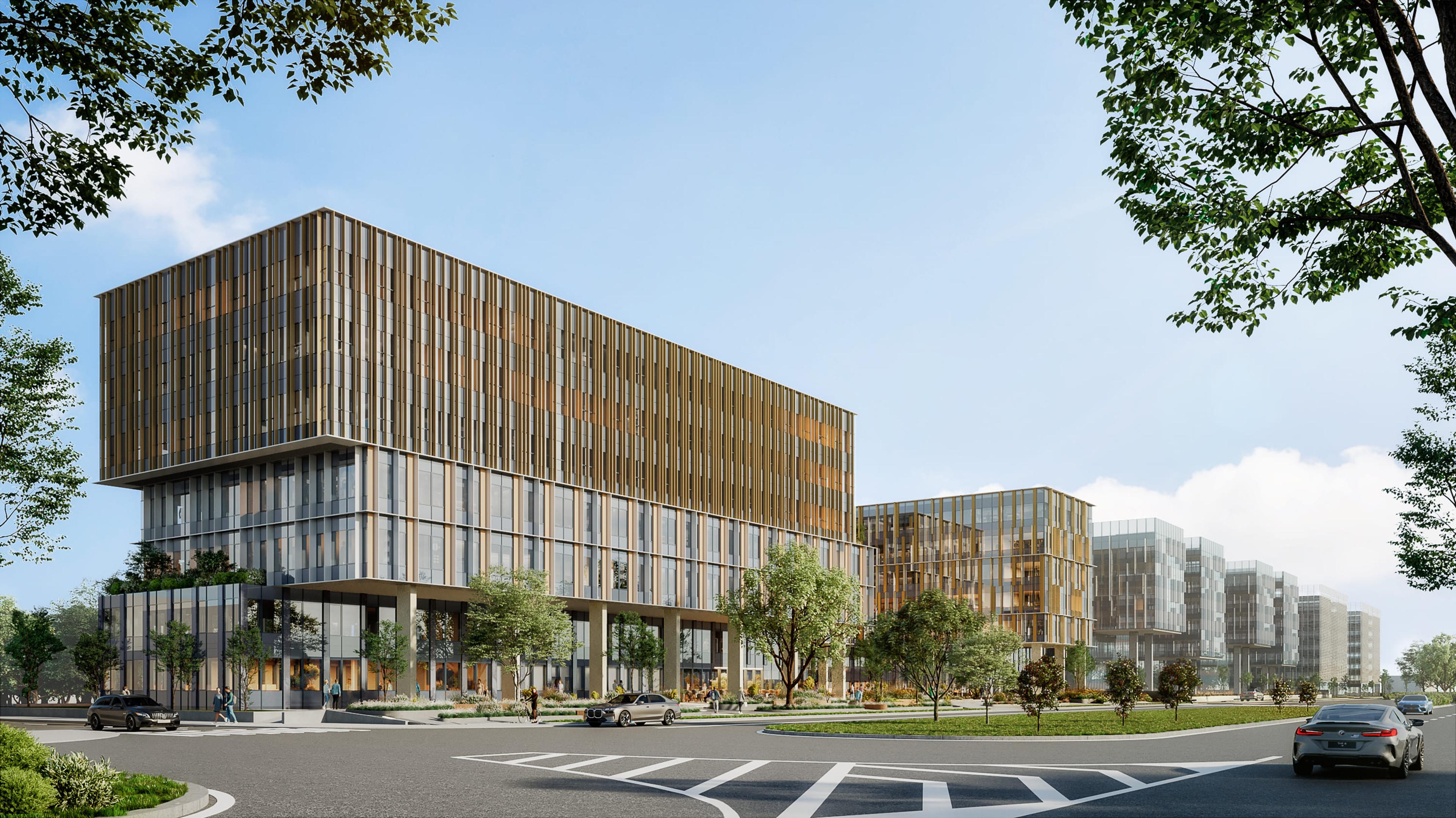Exterior render, Matrix Project