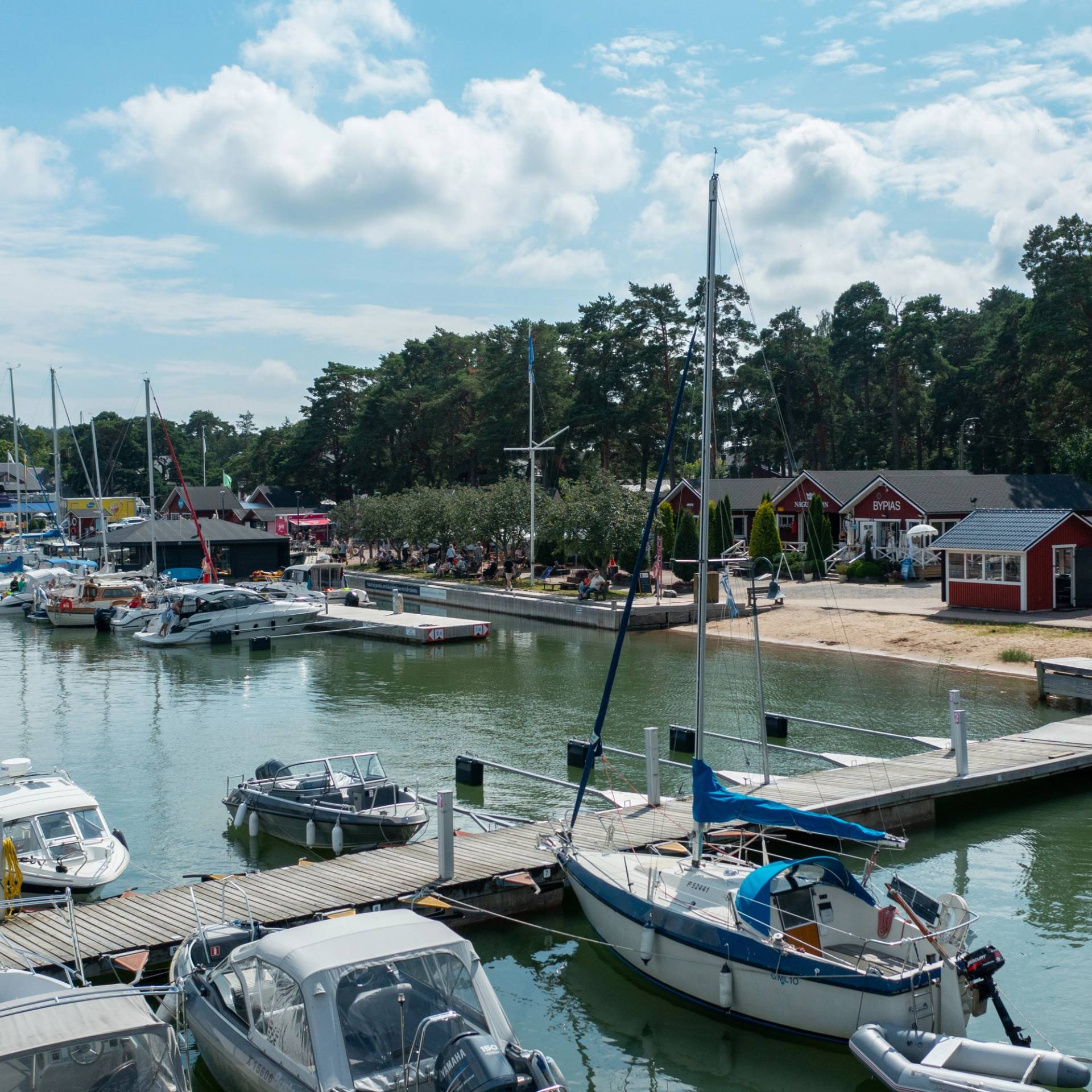 Nauvo harbor.