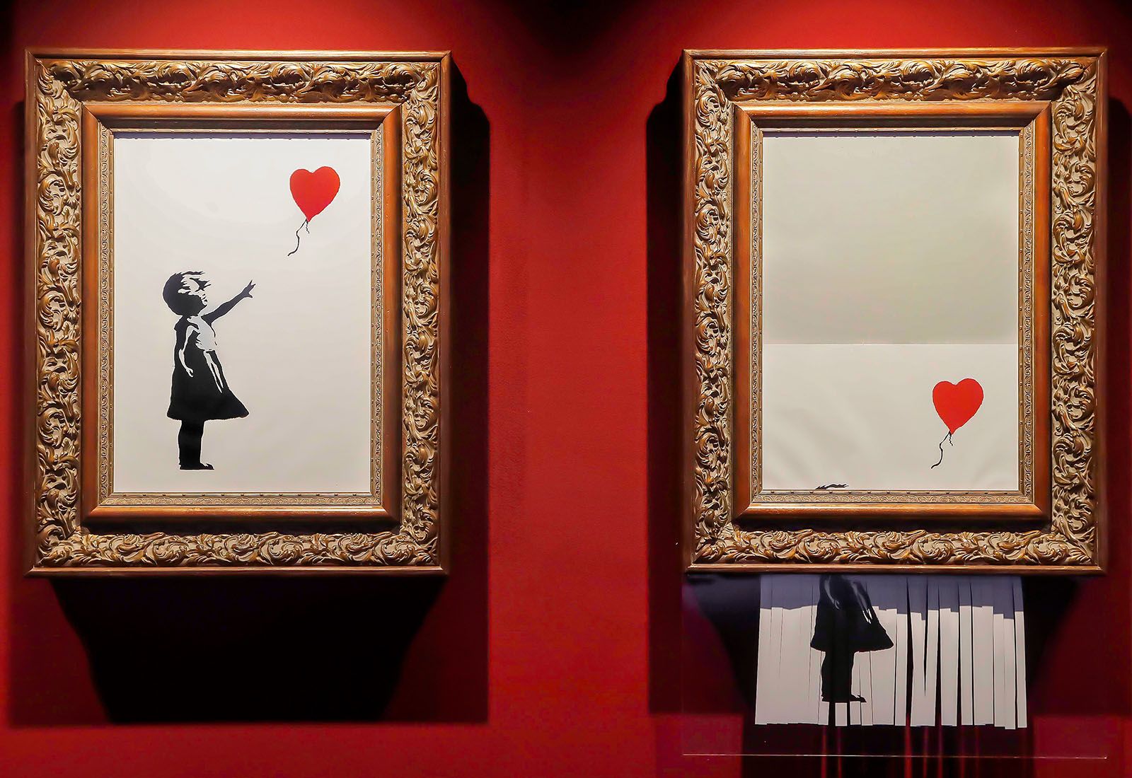 Mystery of Banksy exhibition.
