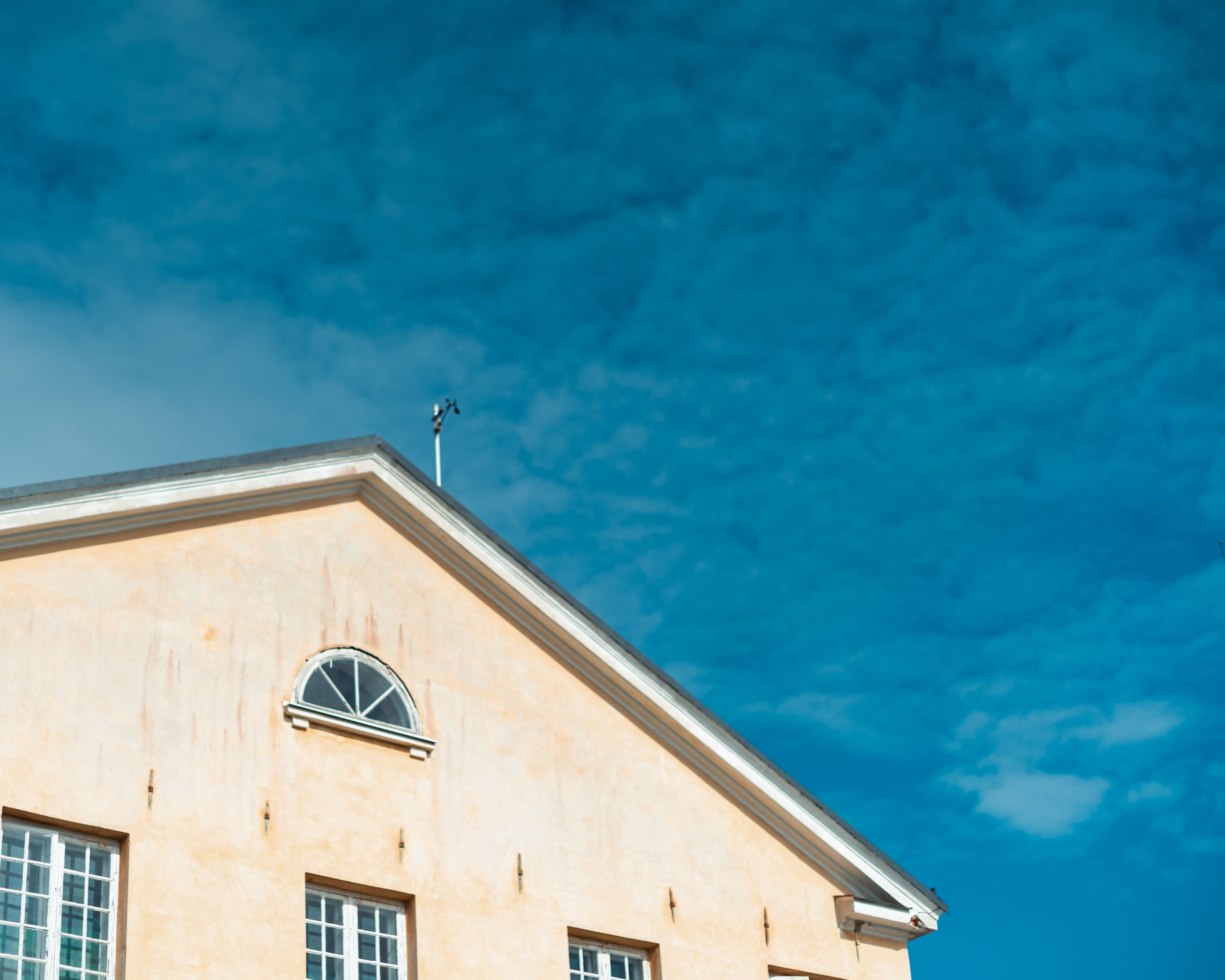 An empty hospital in the island of Seili