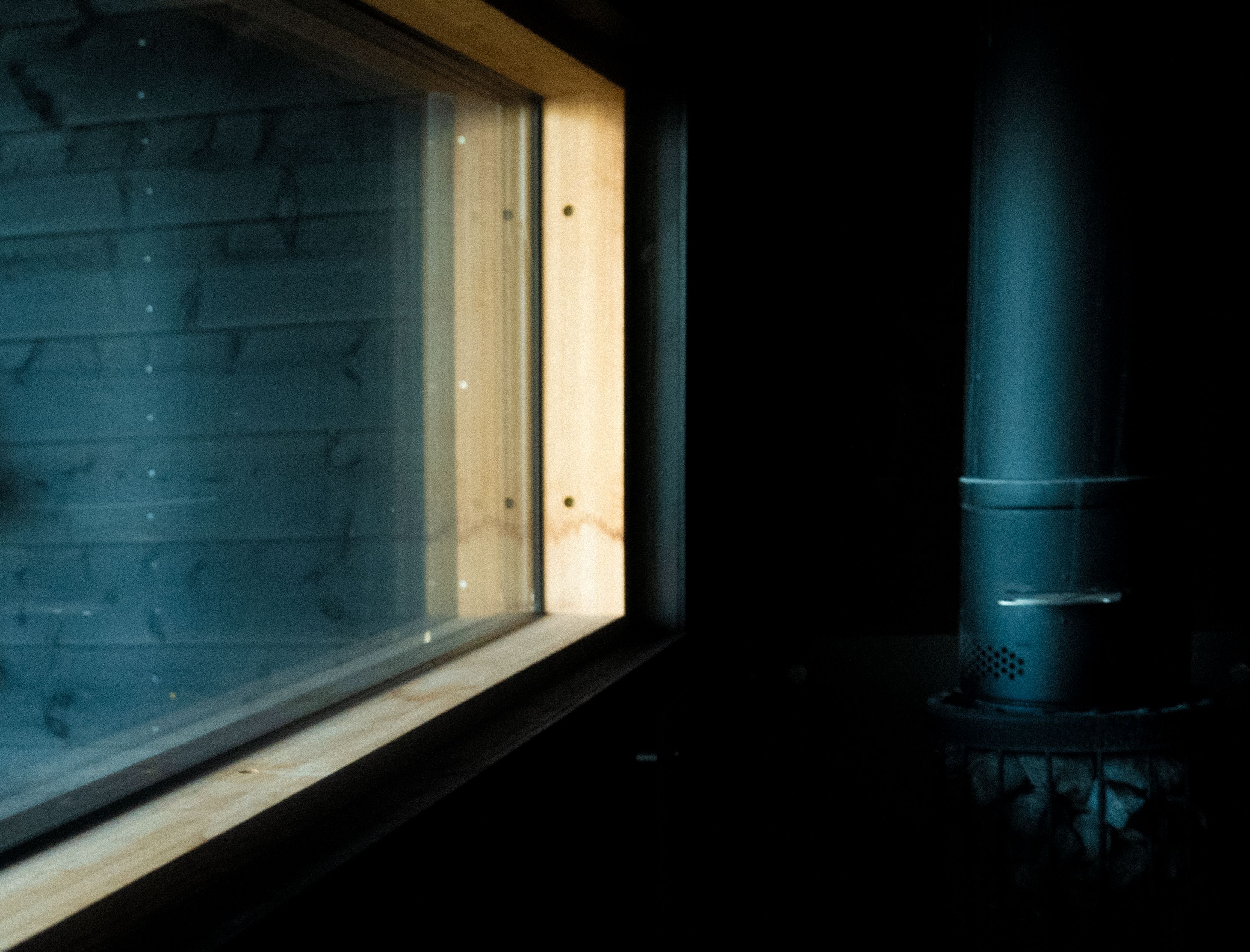 A Sauna window