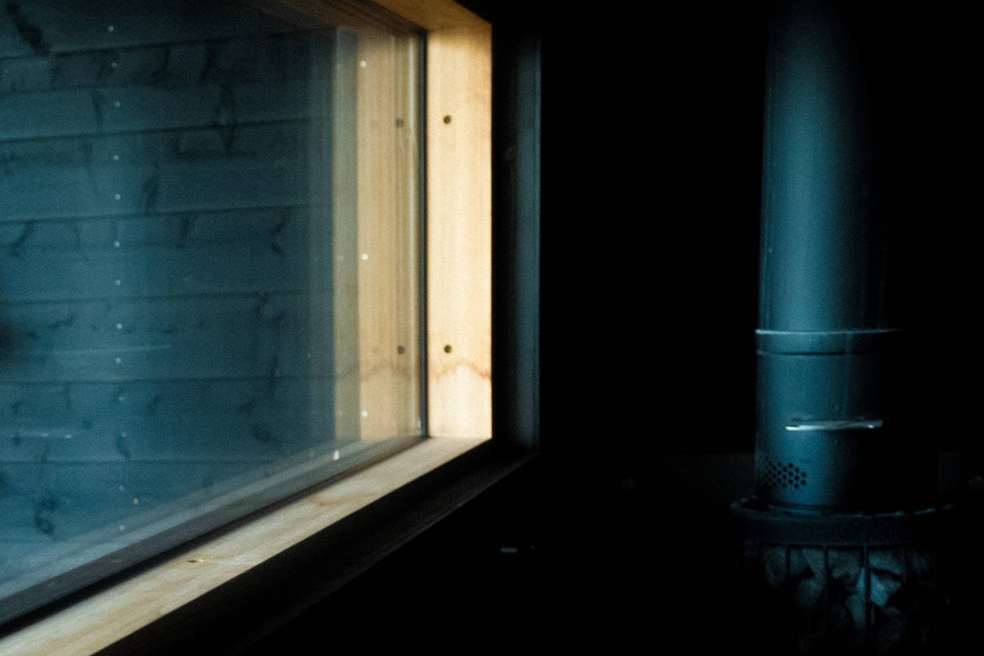 A Sauna window