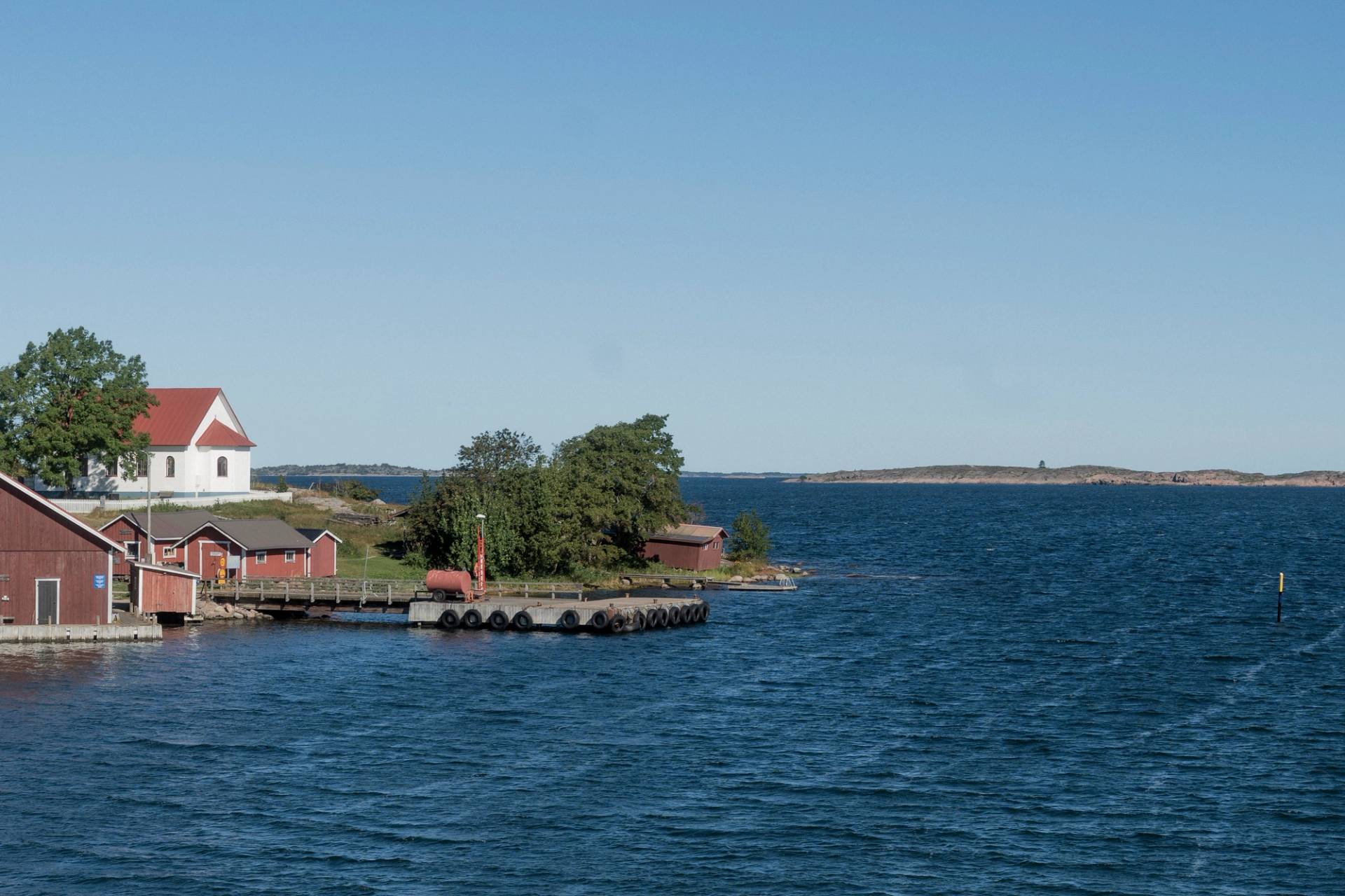 View over Aspö island