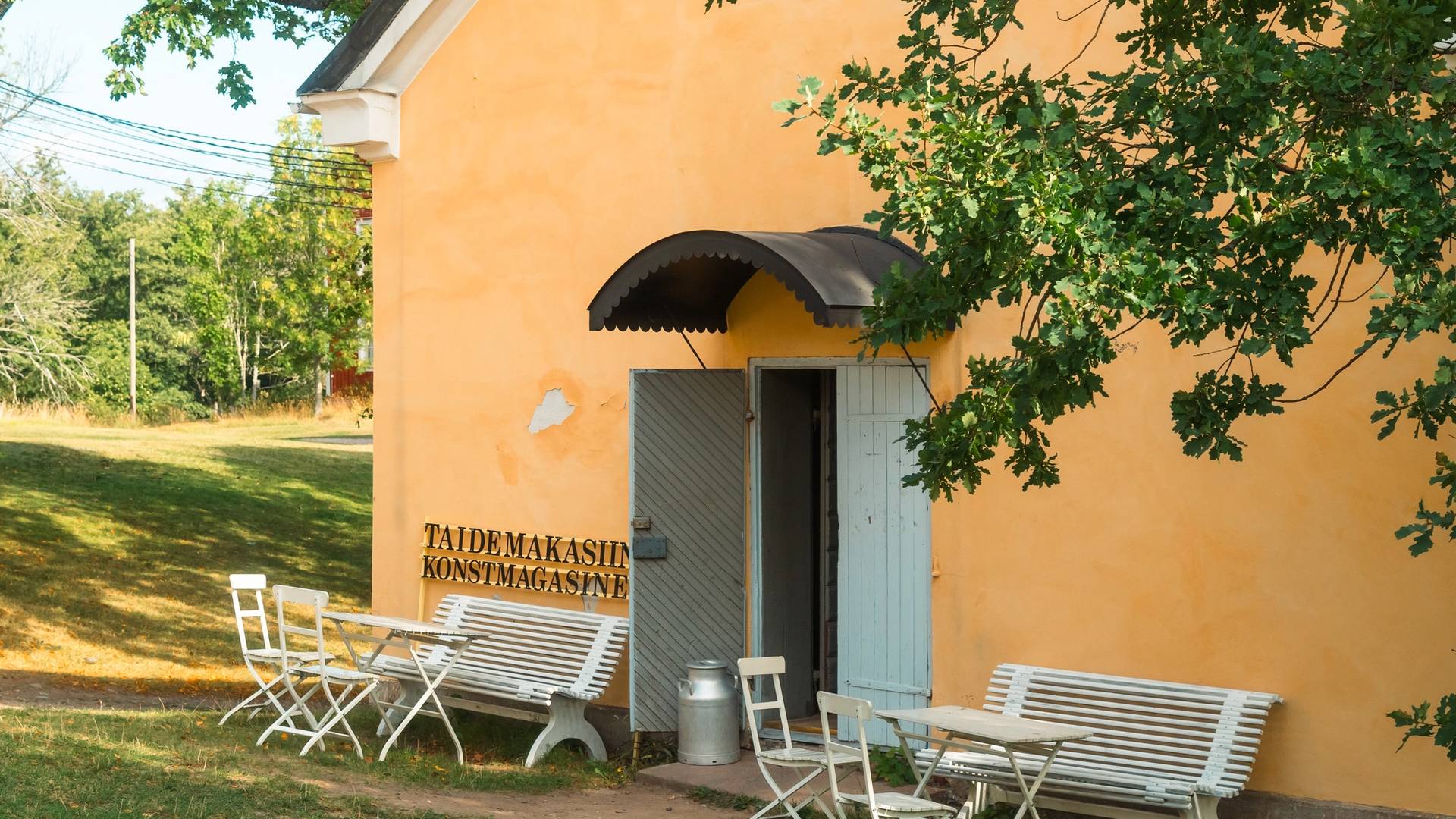 Buildings in Seili.