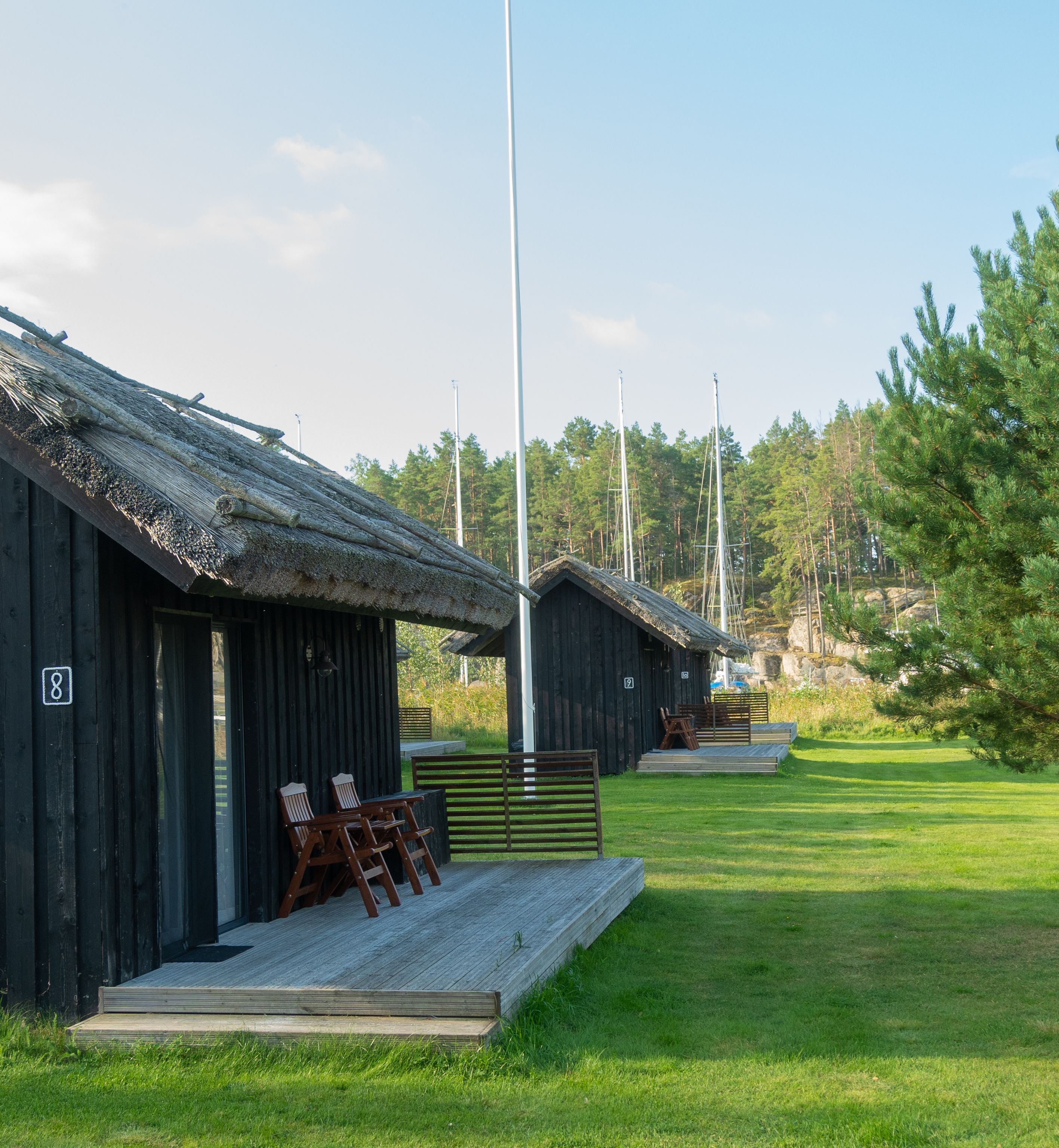 A boathouse at Peterzens.