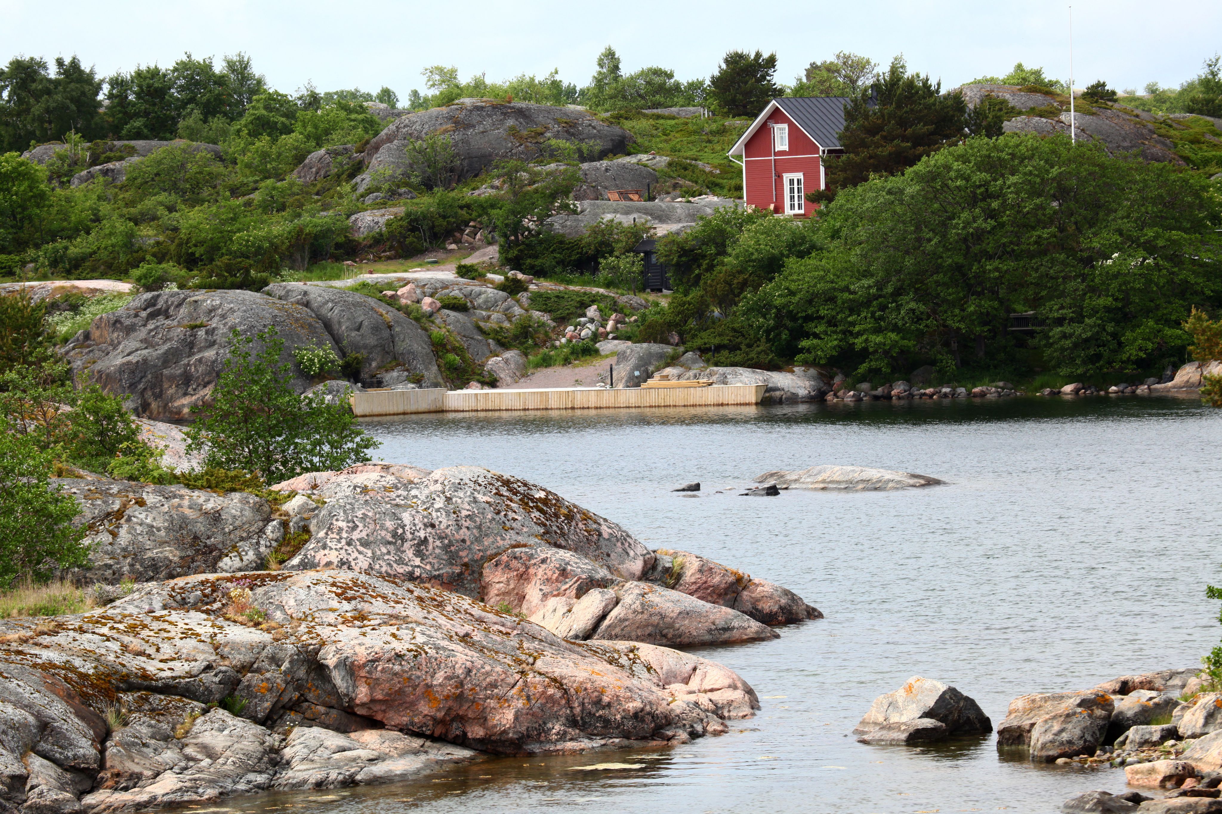 A house in the archipelago.