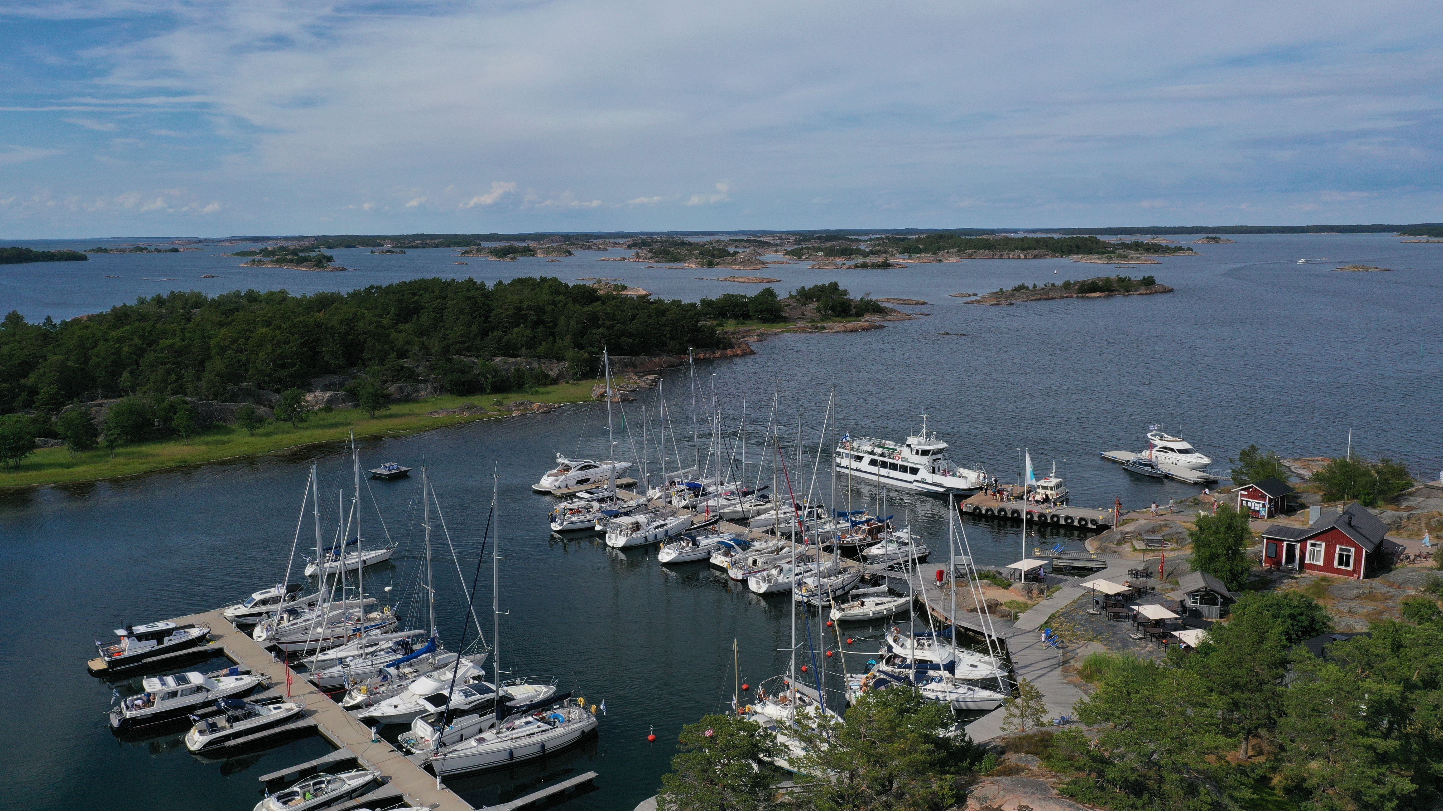 Aspö island harbor