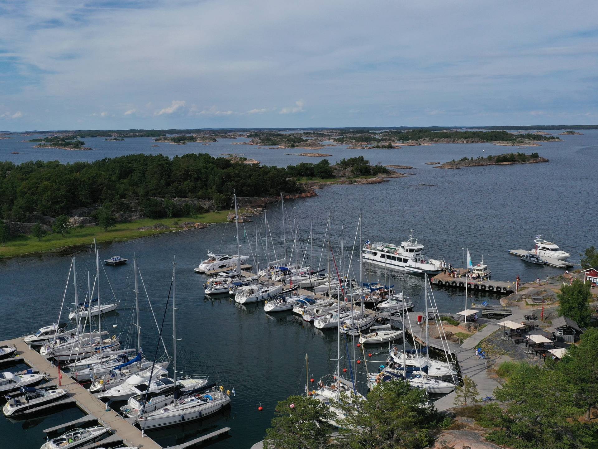 Aspö island harbor