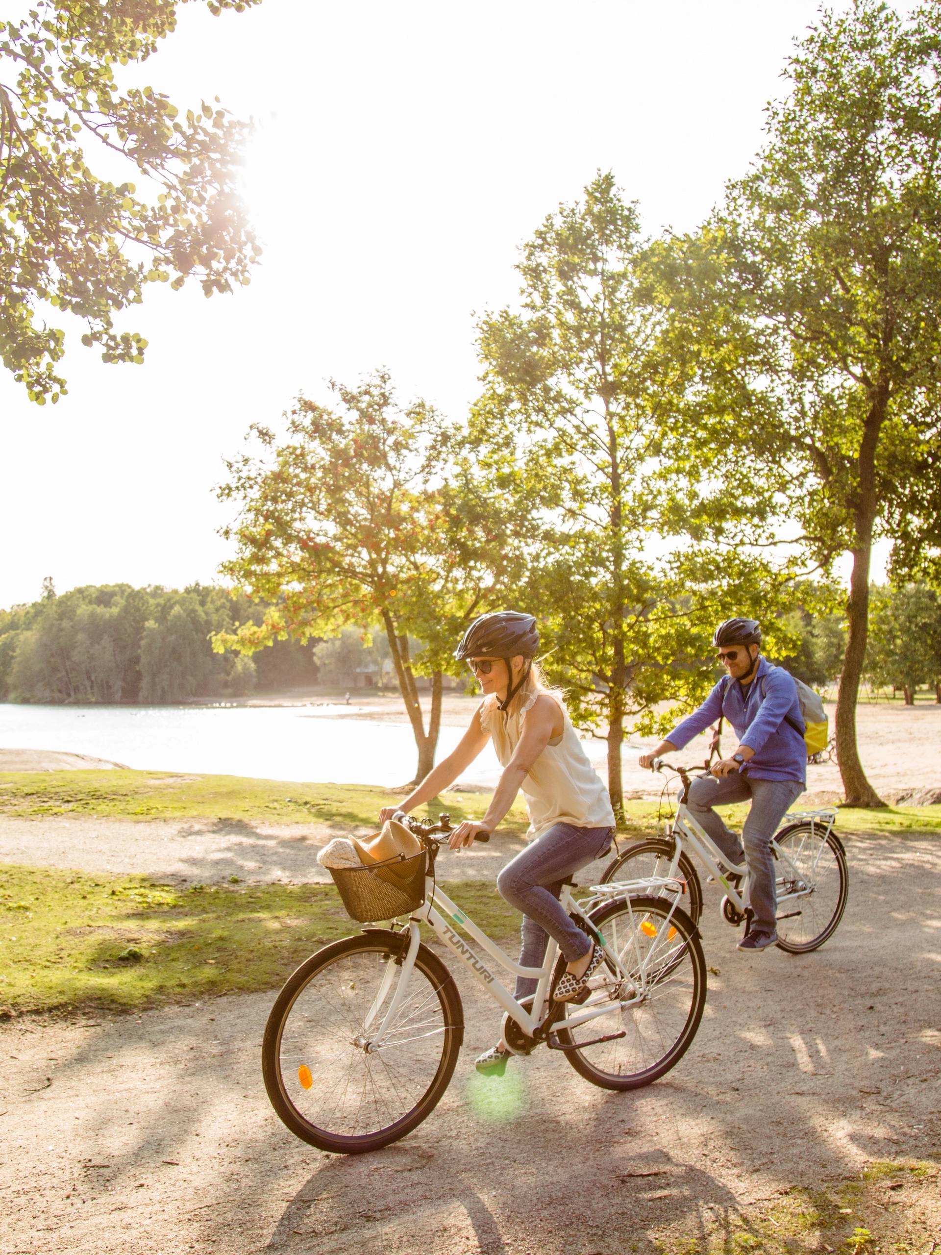 Biking in Ruissalo