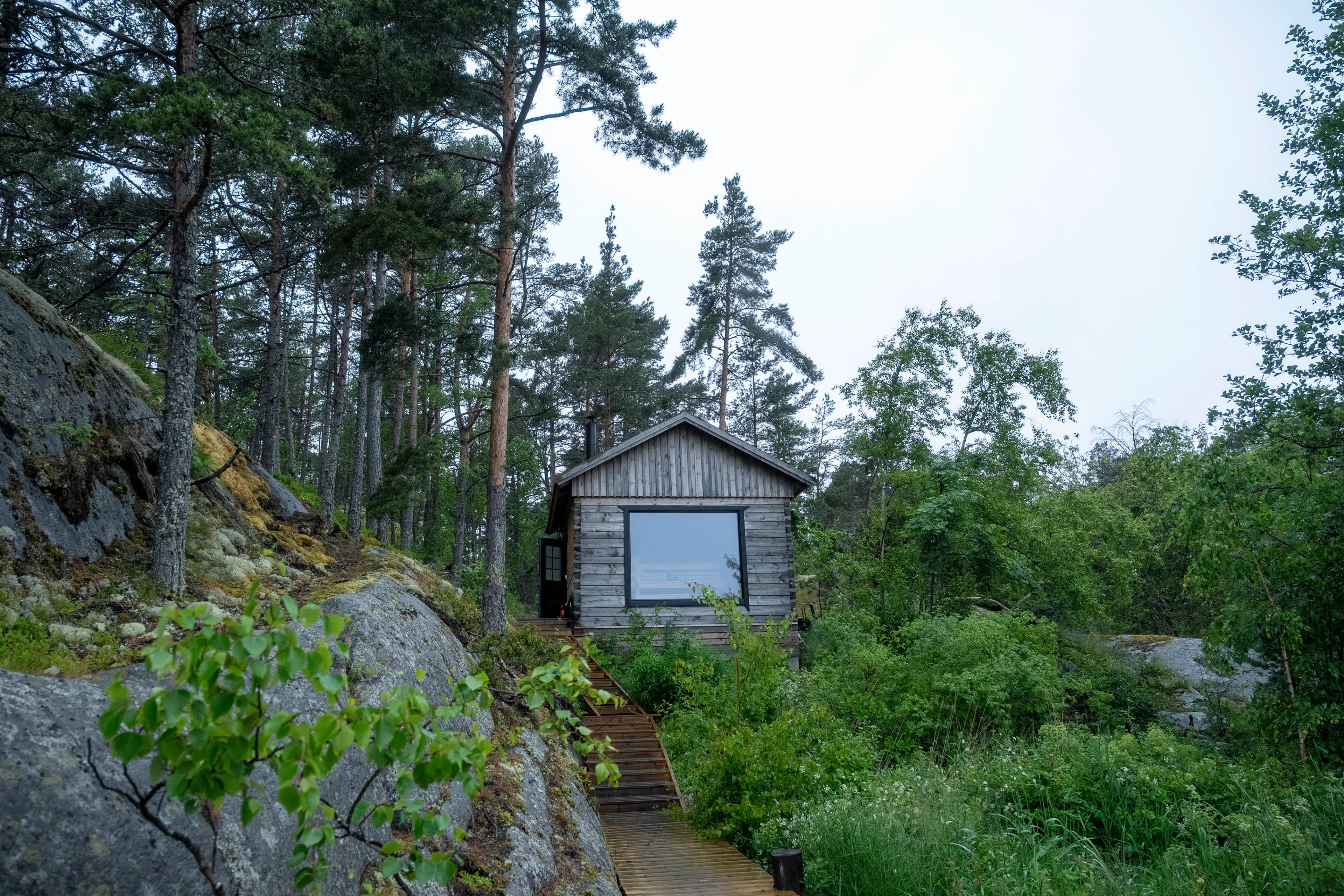A sauna on Brännskär island.