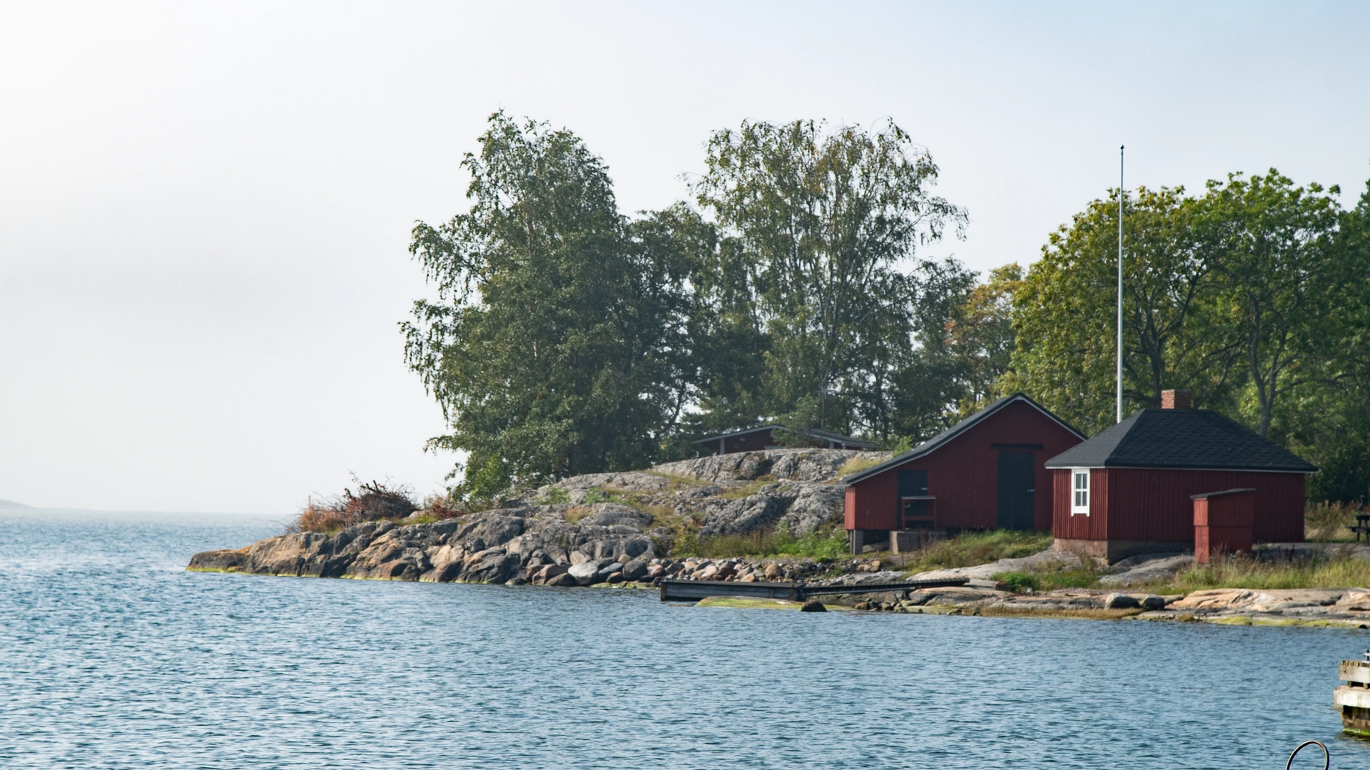 The Korpo shoreline.