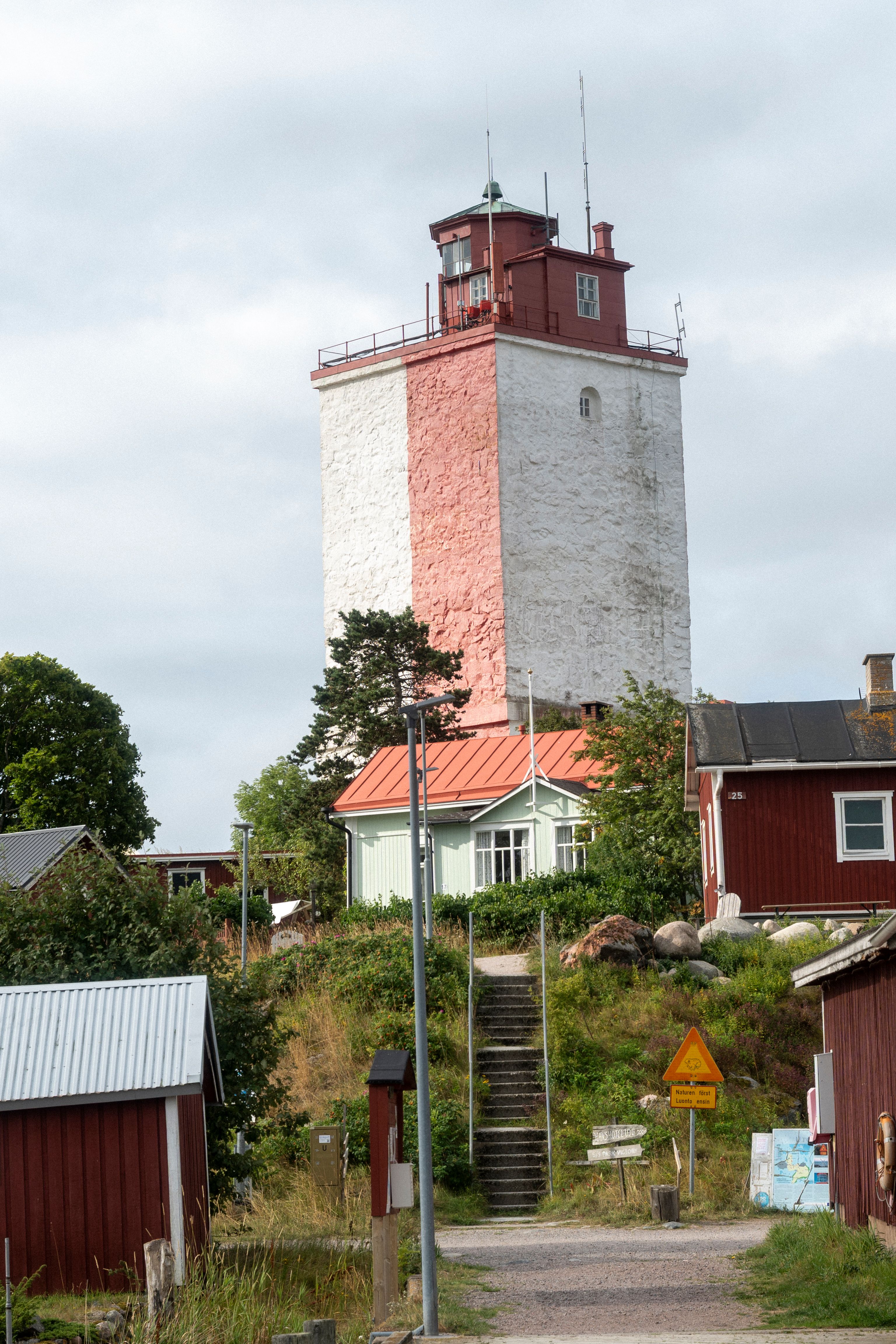 The Utö lighthouse.
