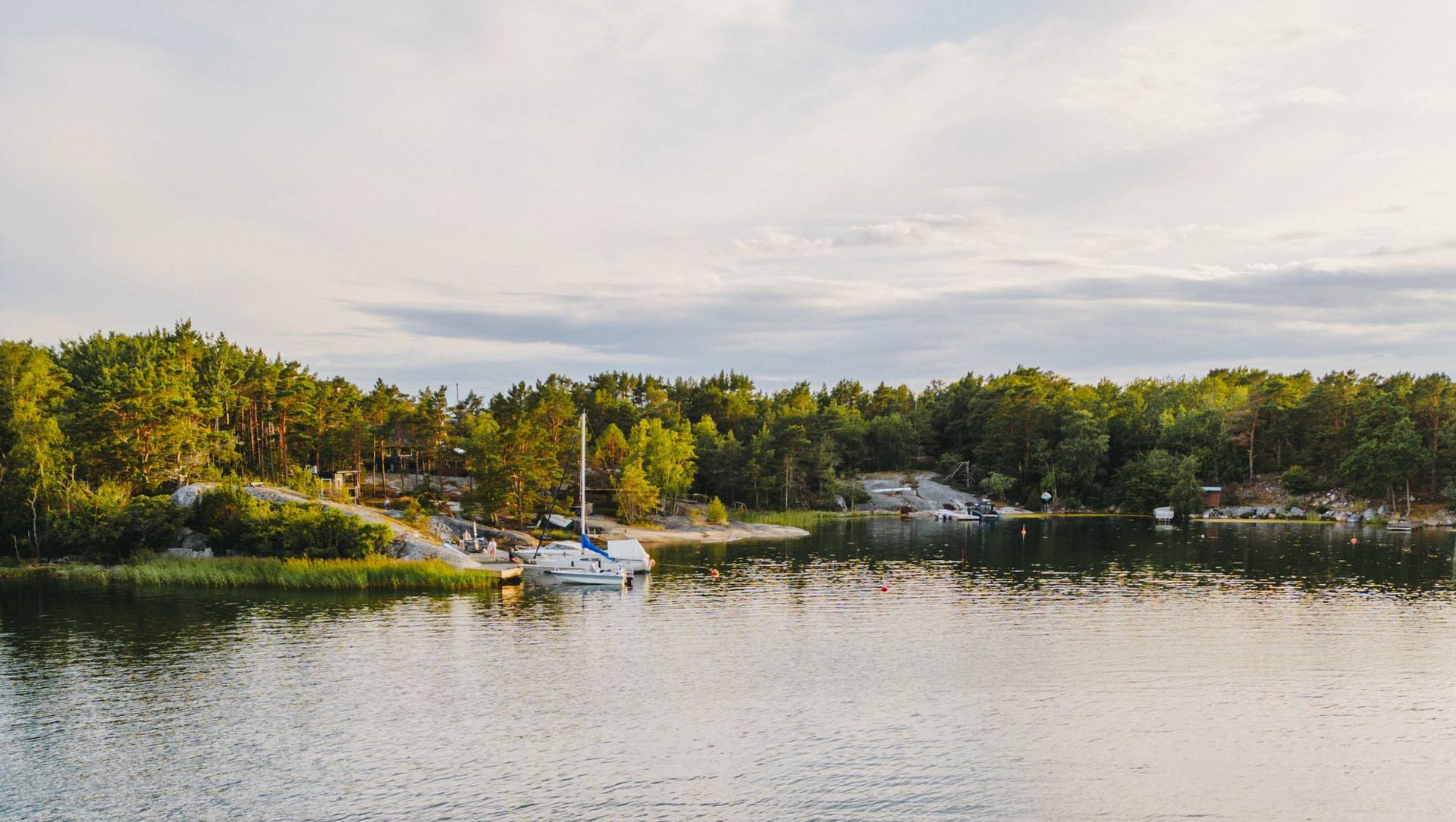 A scenery in the archipelago