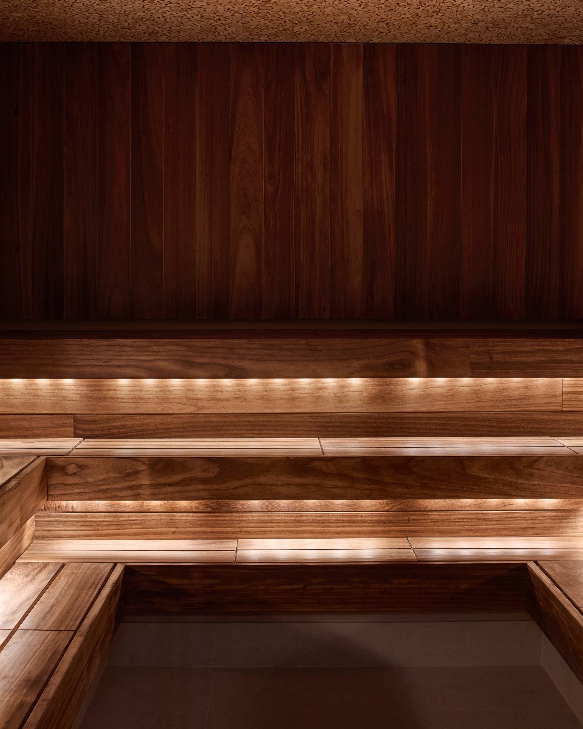 Naantali Spa's new sauna.