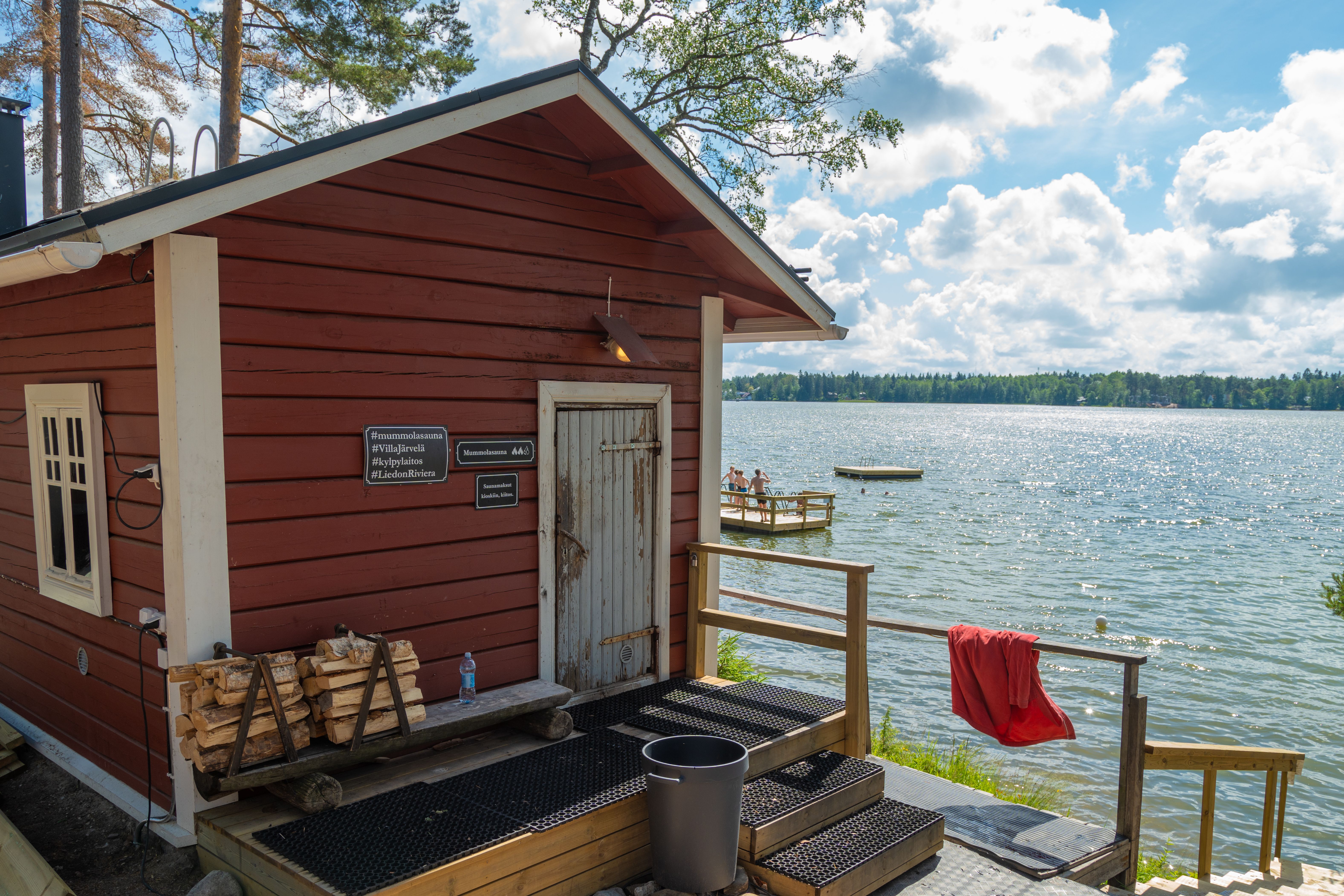 Villa Järvelä sauna.