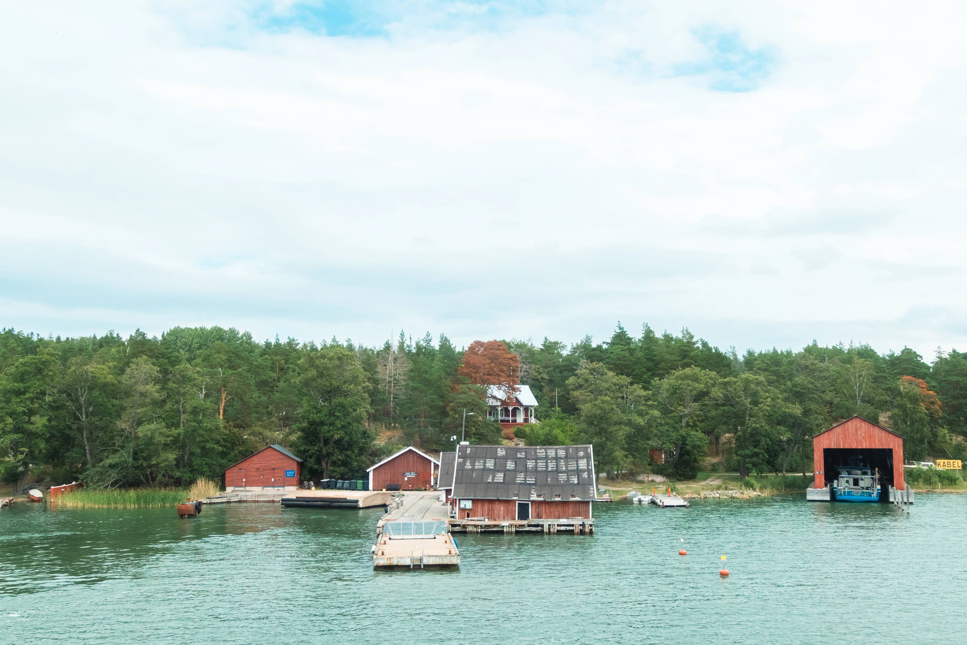 Seili harbor.