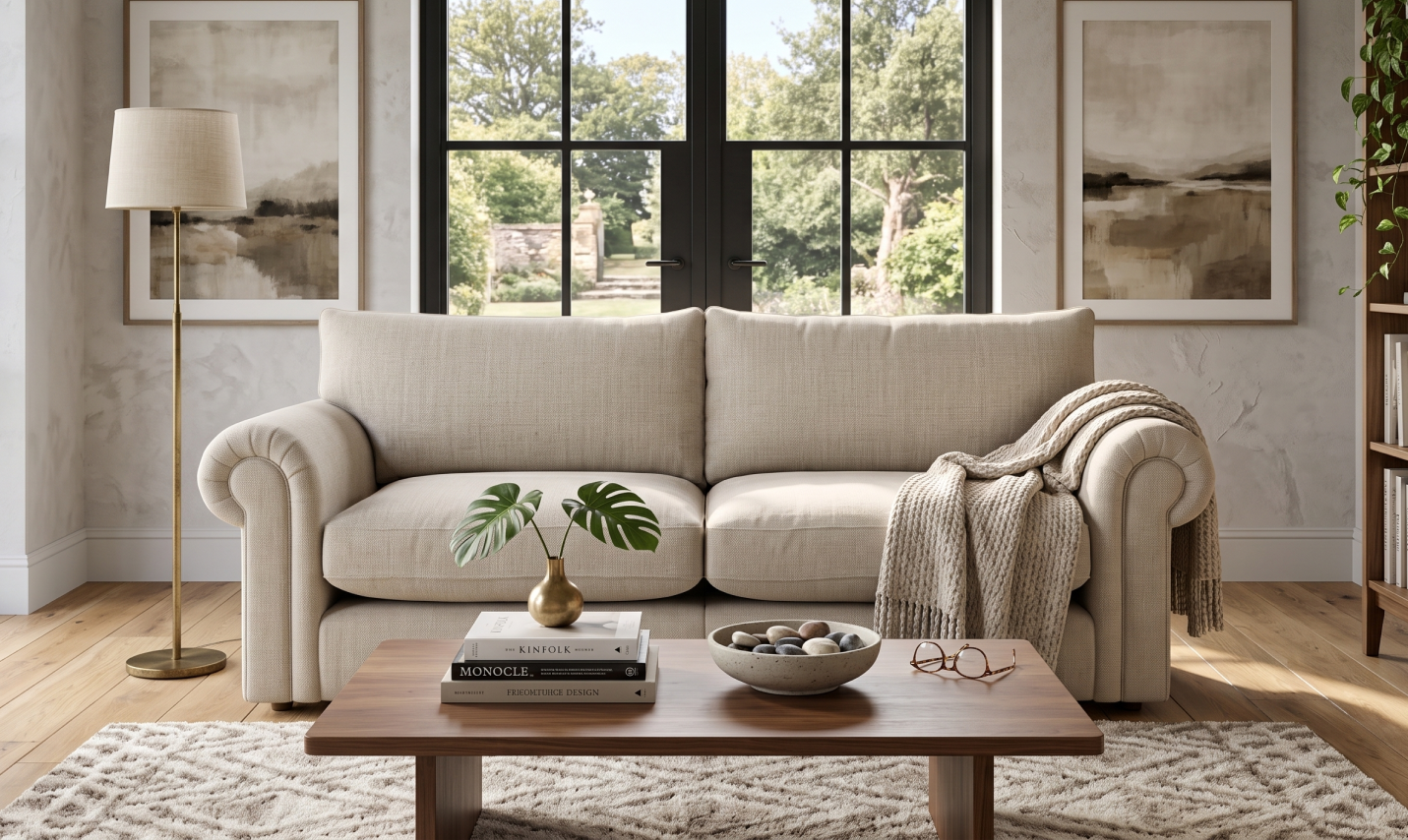 1933 Furniture Company - Davenport Large Sofa, view 2