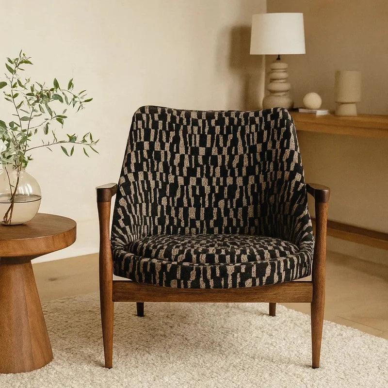 Oriana B - Lorcan Armchair Monochrome, view 2