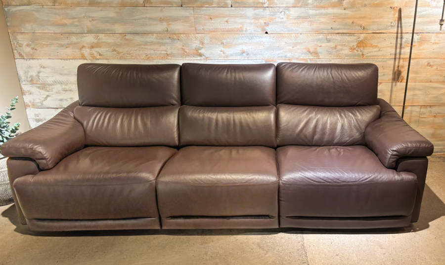 Natuzzi – C070 Large Sofa With 3 Electric Recliners