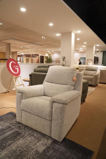 G Plan - Harper Electric Armchair with Headrest and Lumbar