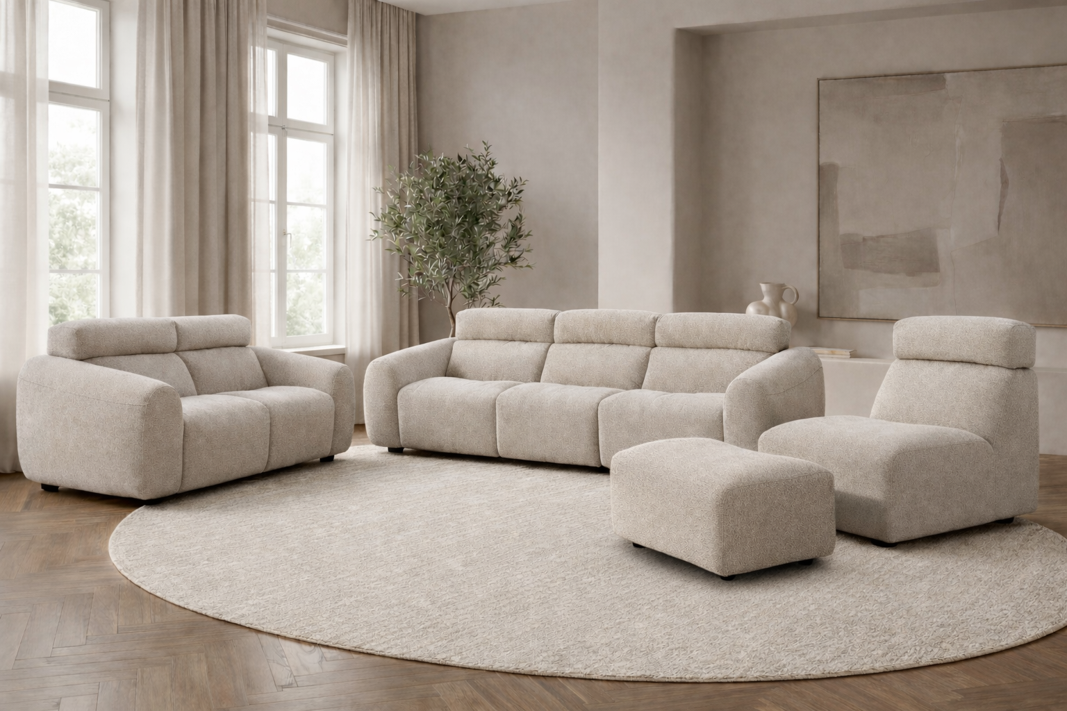 Avriio - Mykonos 2 Seater Sofa