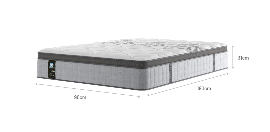Sealy Elevate Ultra Hawking 150 cm Mattress