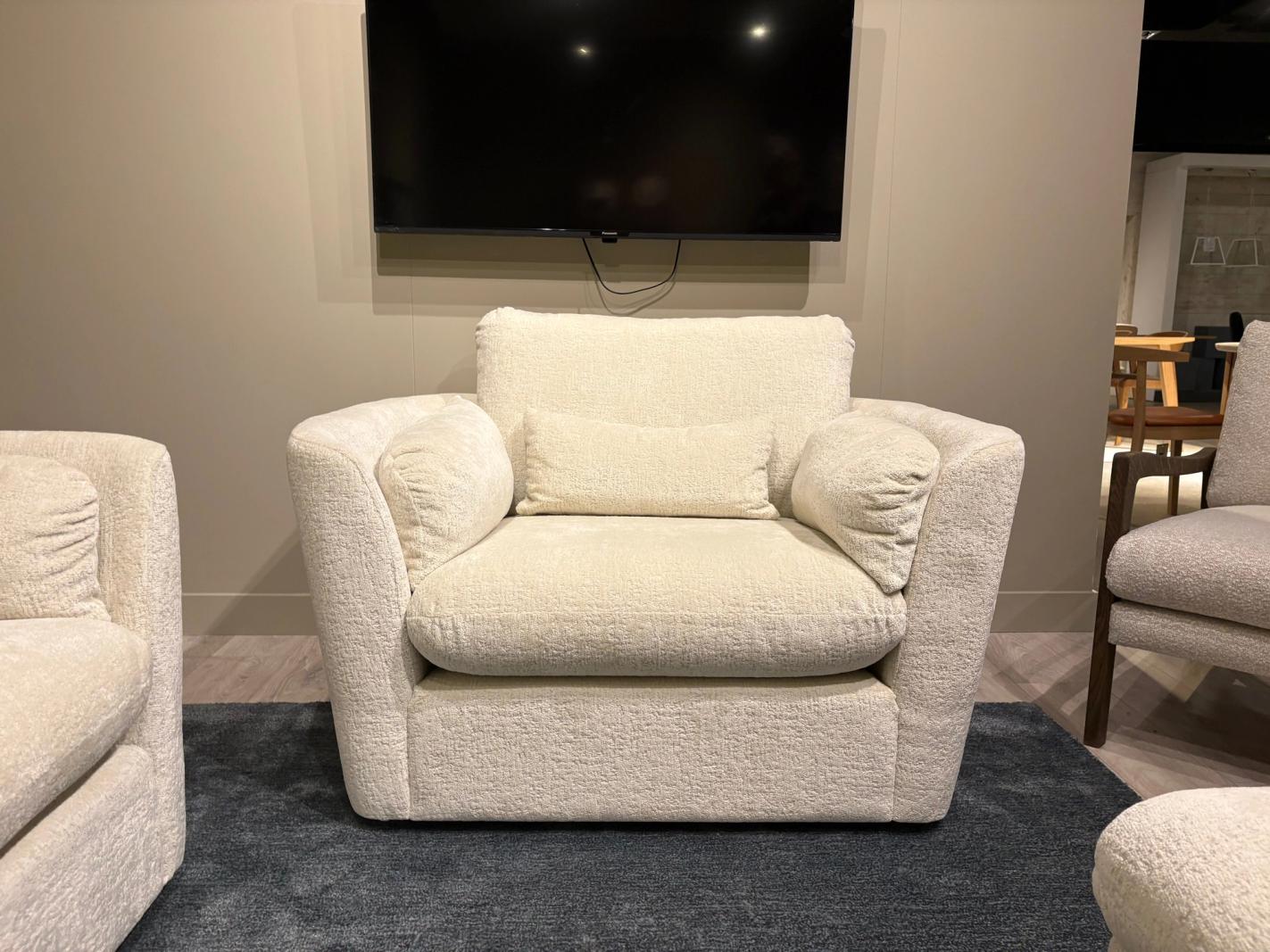 Abode - Arlo 3 Seater with Chair and Stool, view 2