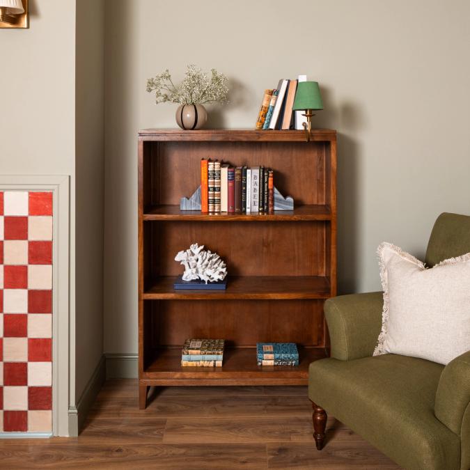 Oriana B - Bourn Mid Height Bookcase, view 1