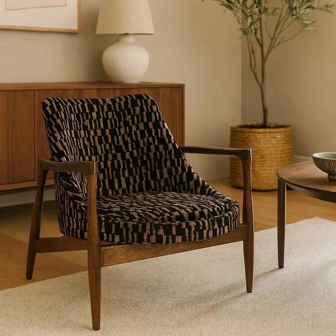 Oriana B - Lorcan Armchair Monochrome, view 1