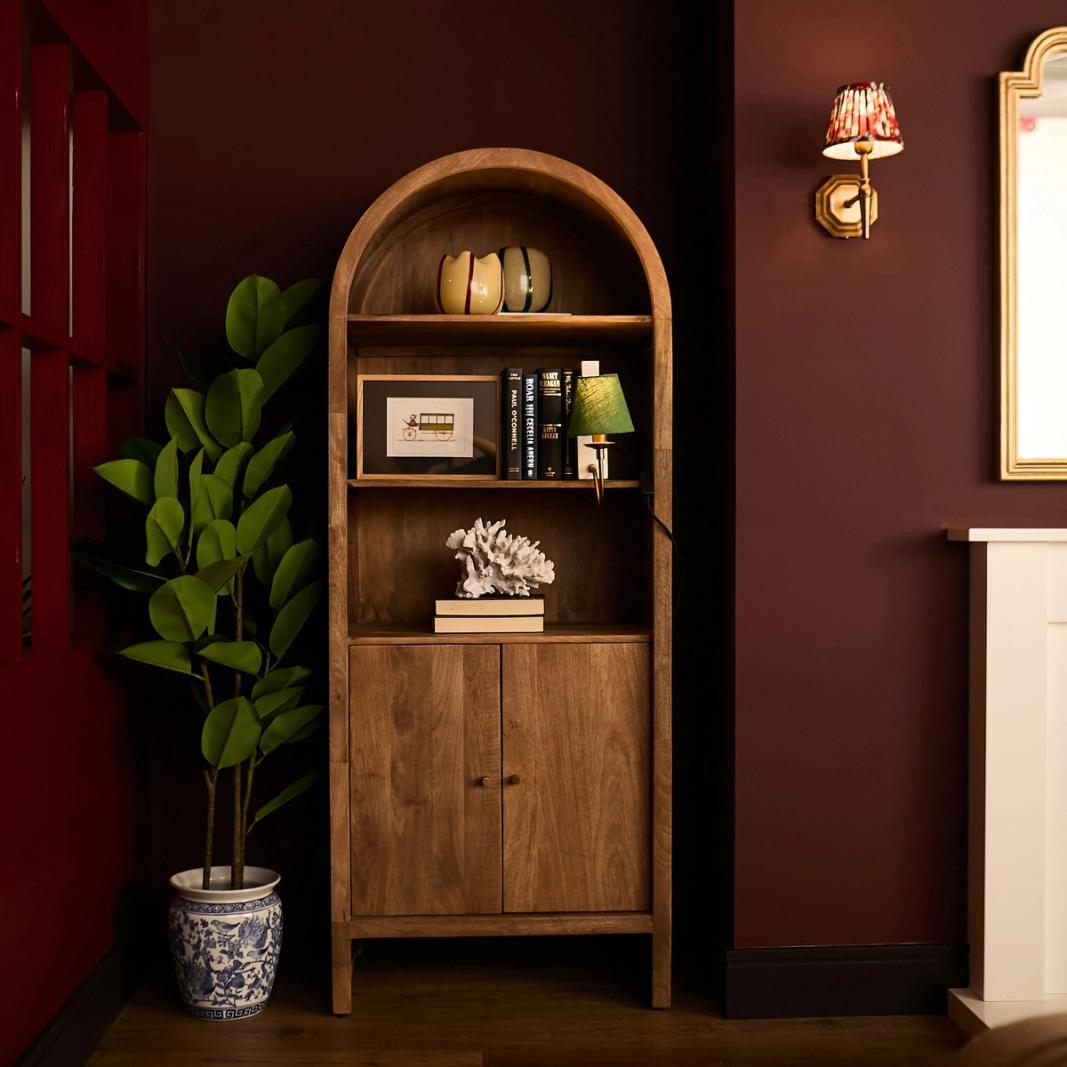 Oriana B - Archer Bookcase Cabinet, view 1