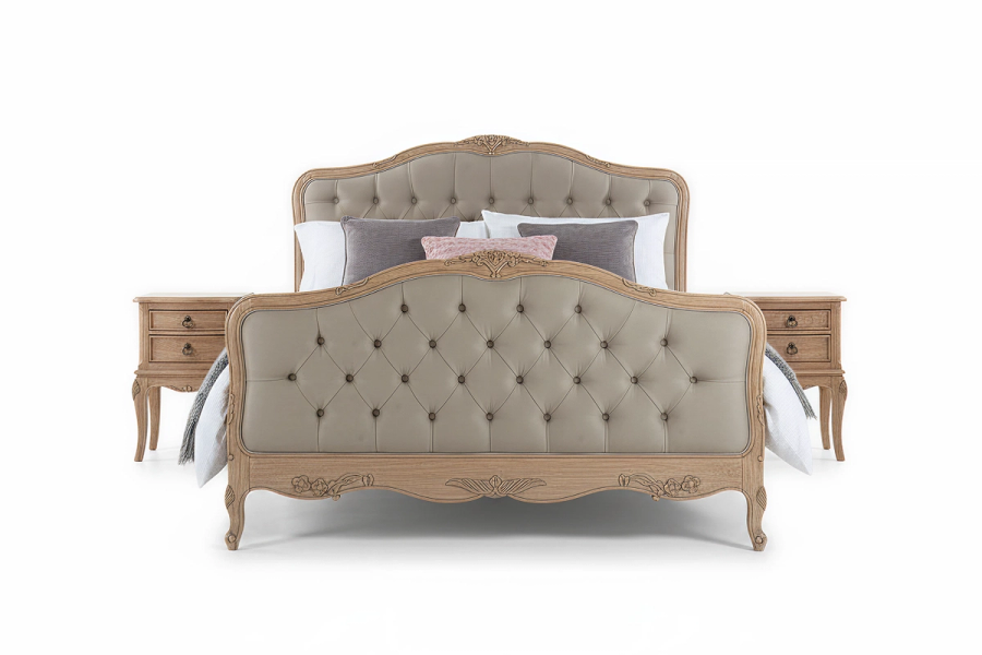 Limoges - 5ft Bedframe & 2 Lockers