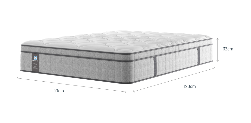 Sealy Elevate Spencer Plush 150 cm Mattress