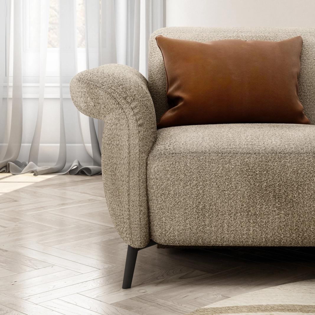 Natuzzi - C300 Corner sofa with one electric, view 2