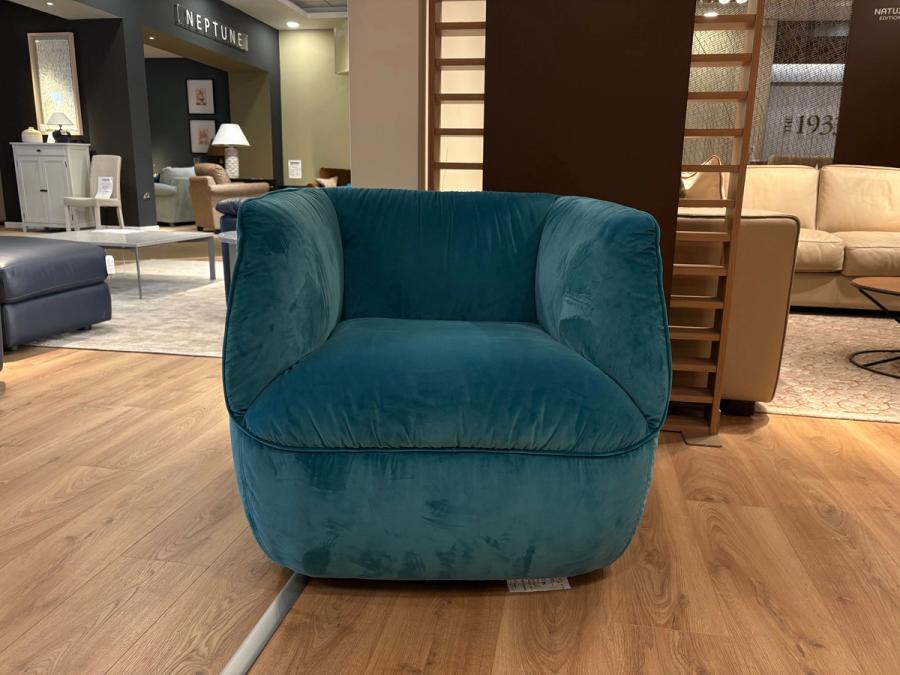 C195 - Fabric Armchair, view 1