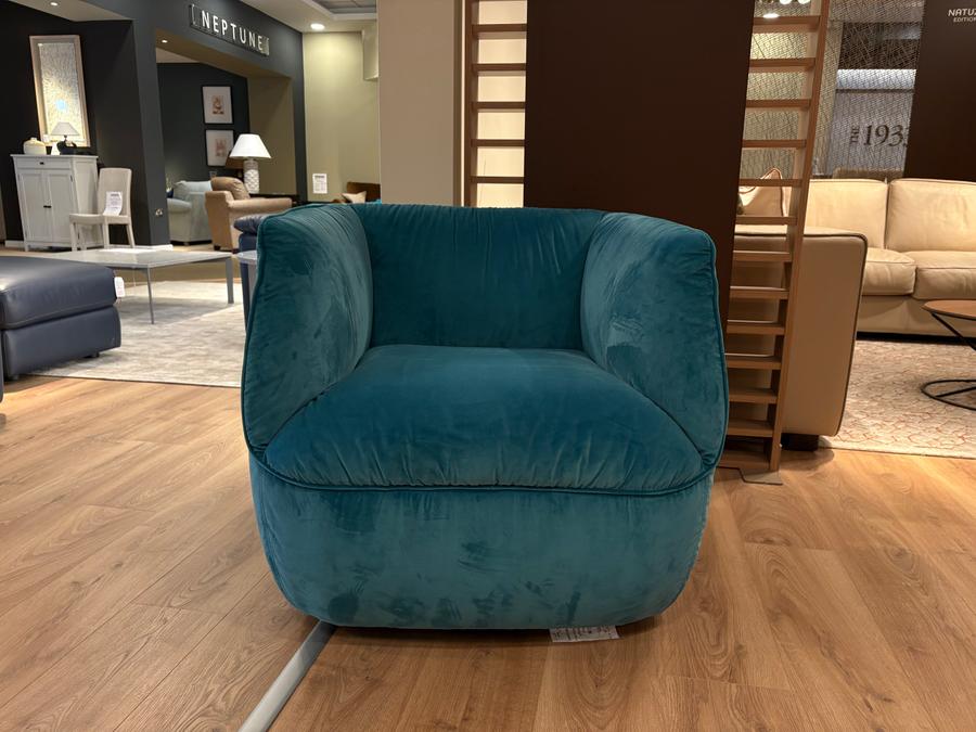 C195 - Fabric Armchair, view 1