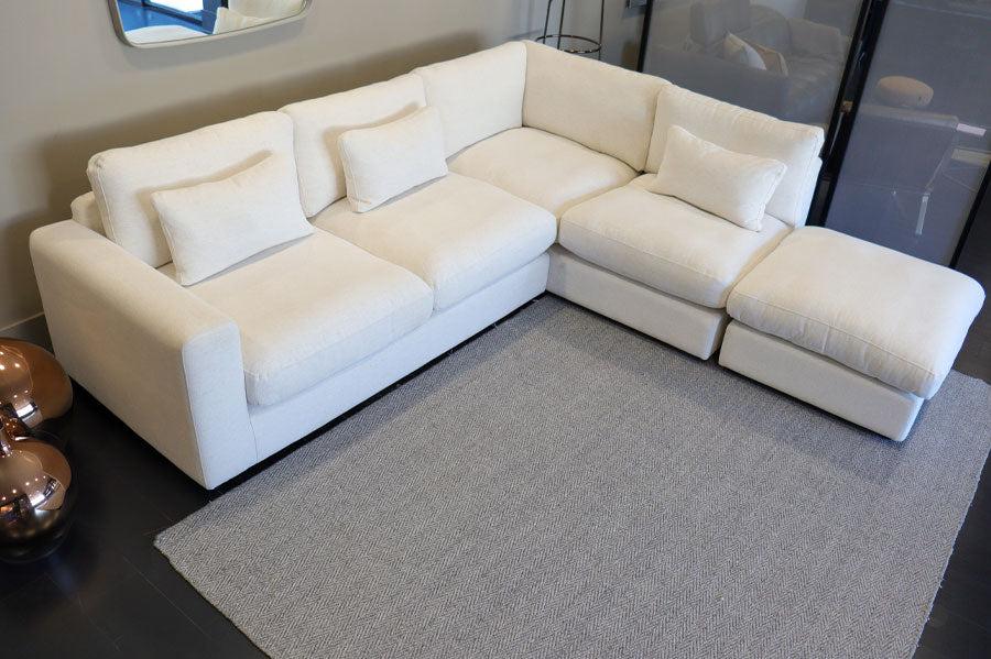 Apollo - Corner Sofa + Stool