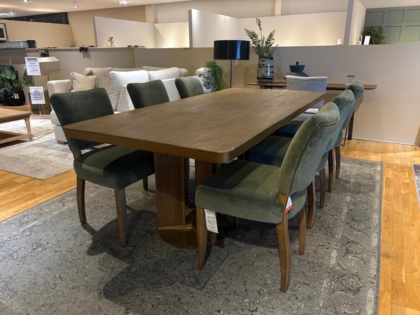 Harlequin - XL Pedistial Dining Table, view 2