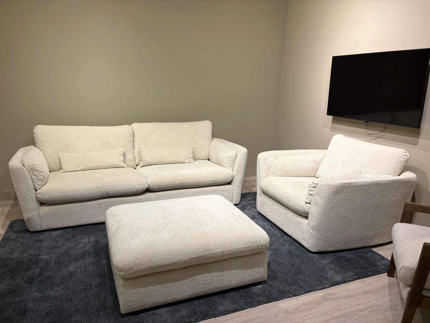 Abode - Arlo 3 Seater with Chair and Stool, view 4