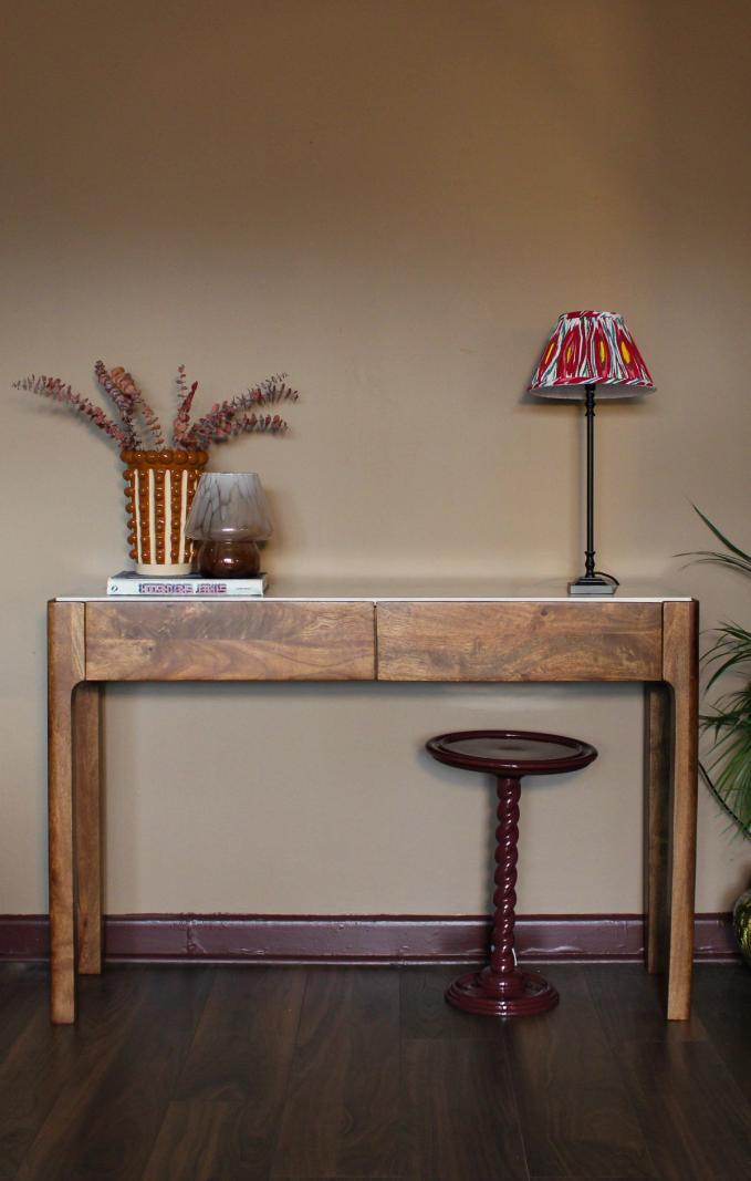 Oriana B - Delphi Console Table / Toronto Marble, view 1