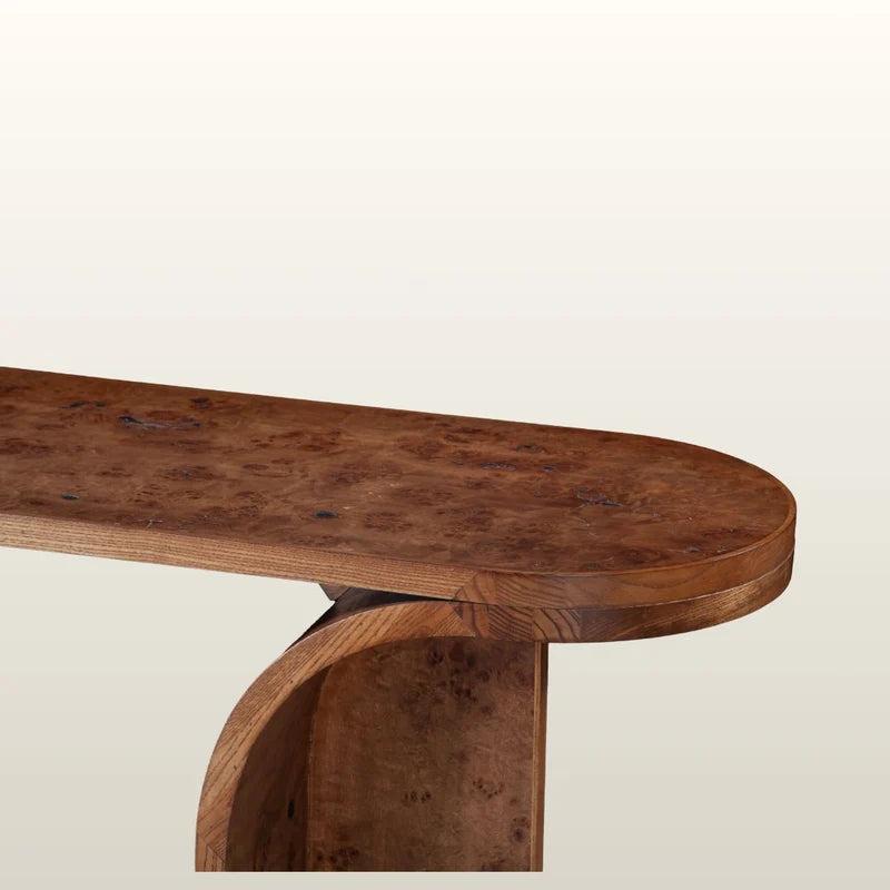 Oriana B - Gosford Burl Console Table, view 3