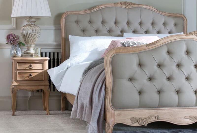 Limoges - 5ft Bedframe & 2 Lockers