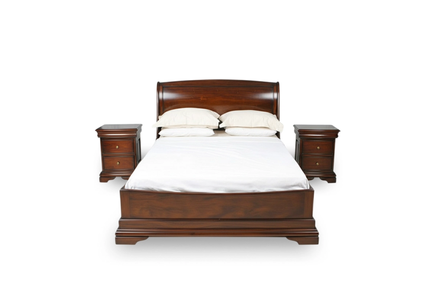 Normandie - 5ft Bedframe & 2 Lockers
