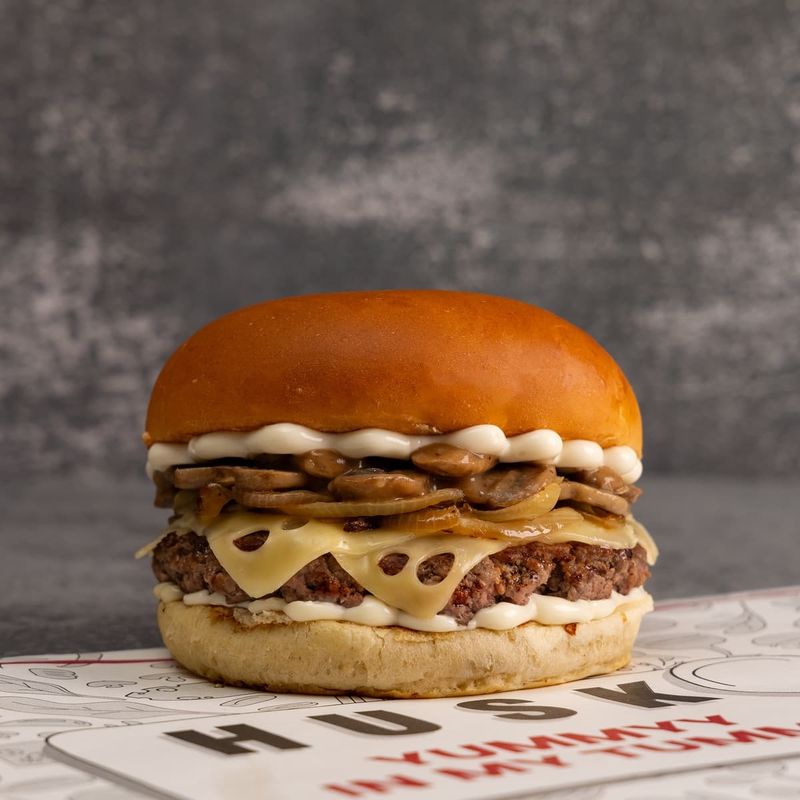 MUSHROOM & SWISS