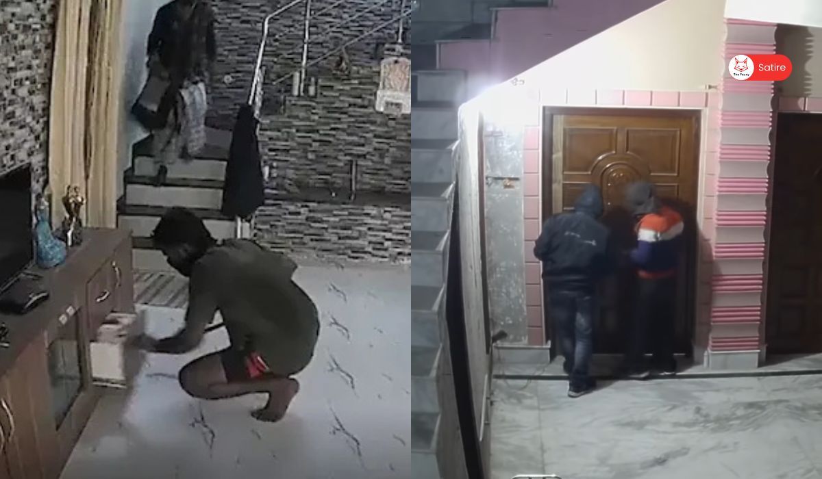 Thief with ADHD Forgets Why He Entered the House