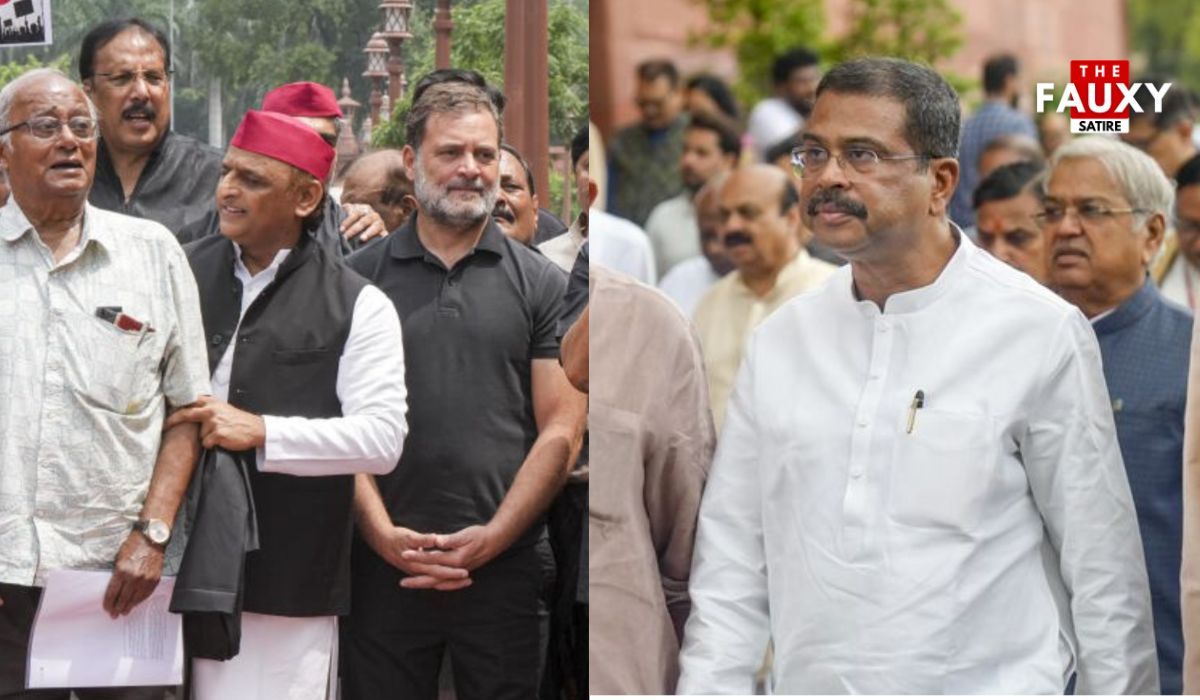 Various Opposition Leaders Seek Permission to Protest at Jantar Mantar to Take Credit for Dharmendra Pradhan’s Resignation
