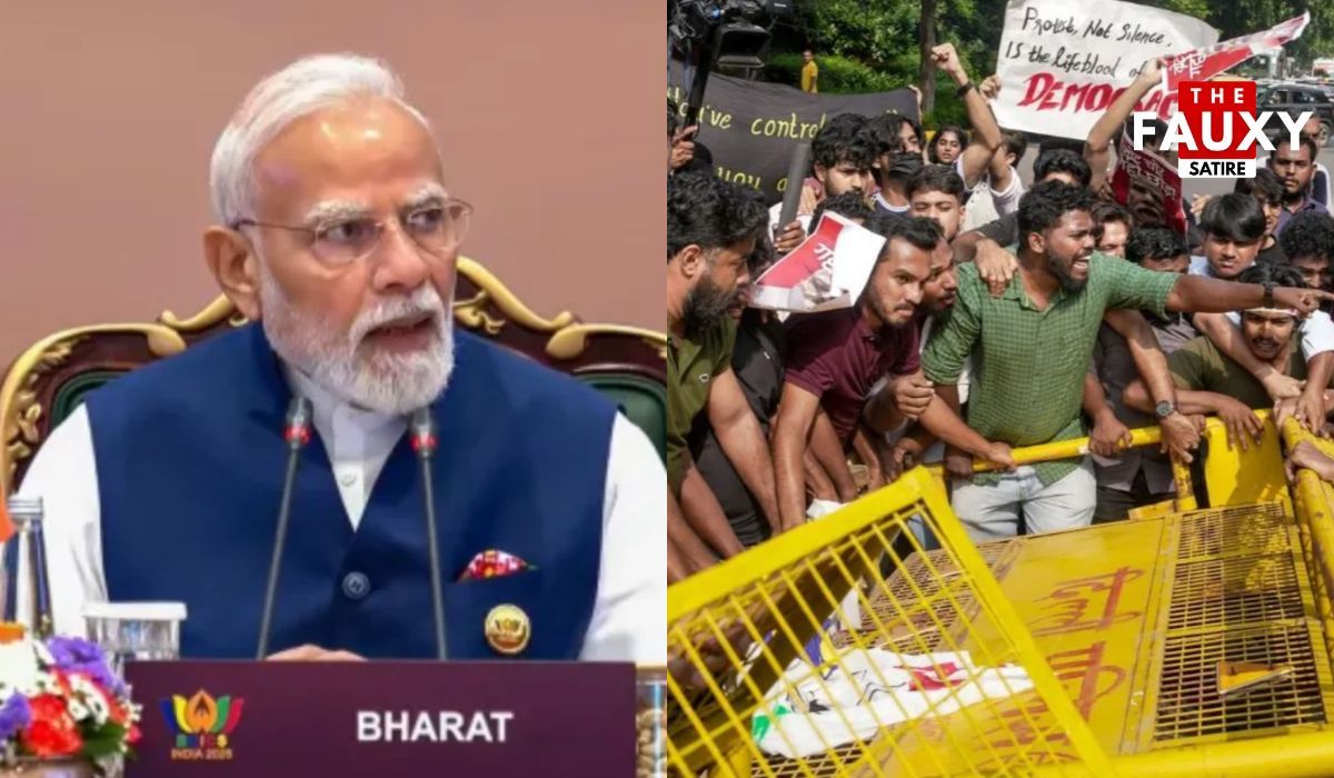 BJP Claims Better Education Under Its Regime Has Made Gen Z Aware Of Their Rights, Leading To Protests