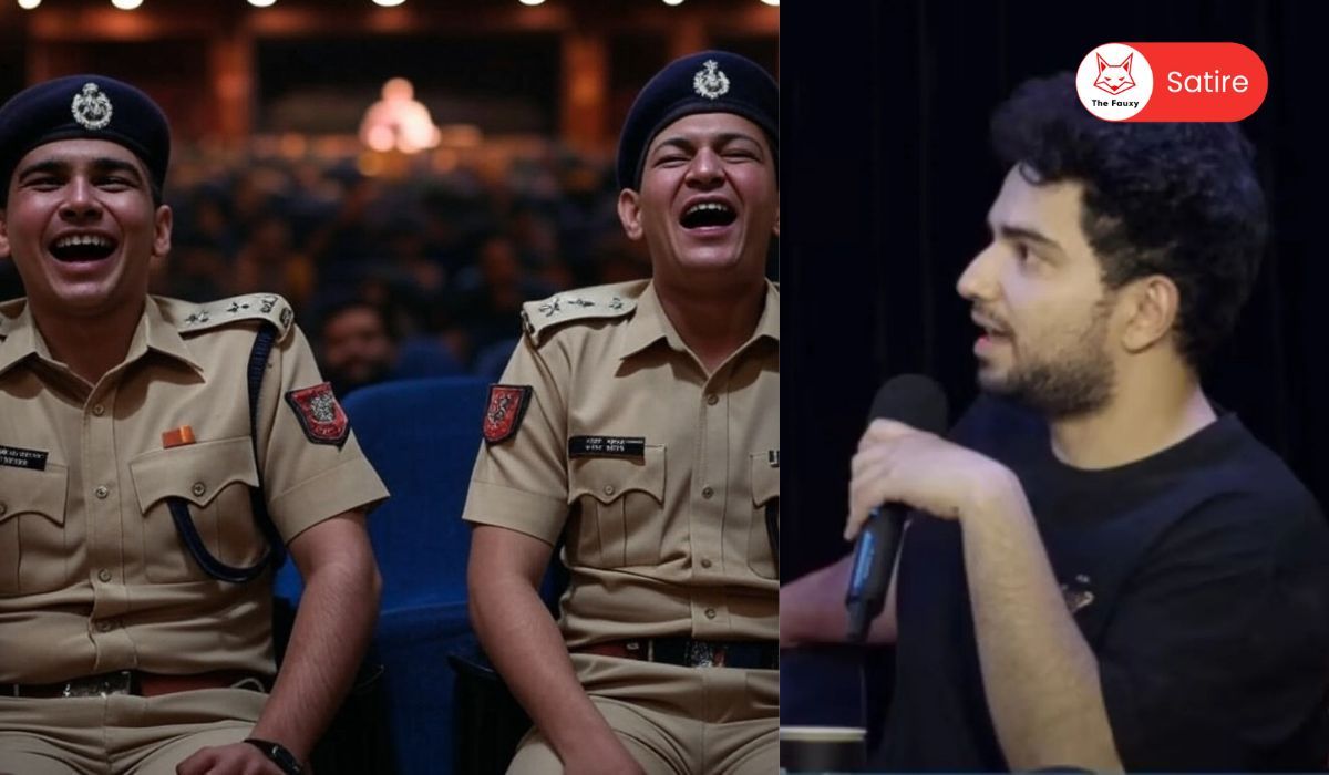 Two policemen arrested as they laughed during 'India's Got Latent' crime scene recreation